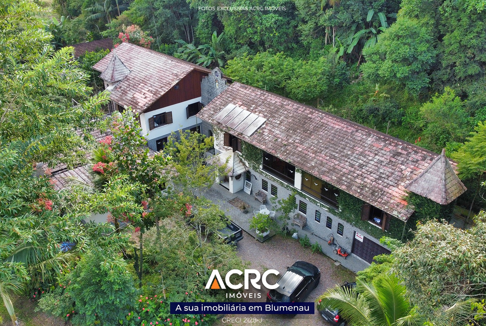 Casa com 05 dormitórios para venda no bairro São Pedro Novo em Rodeio | ACRC Imóveis - foto 1