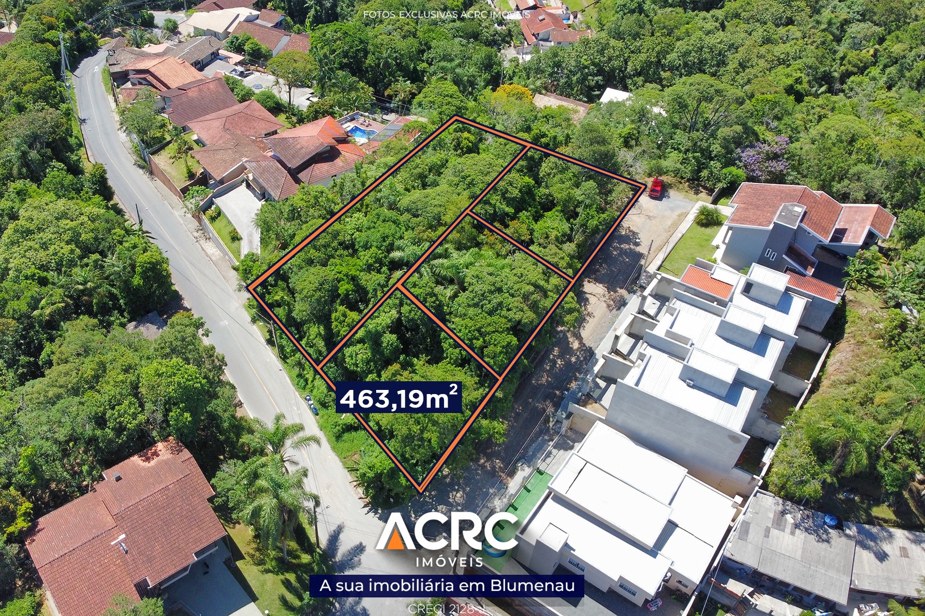 Terreno com 463,19m no início do Bairro Garcia, mais uma oferta de venda ACRC Imóveis - foto 1