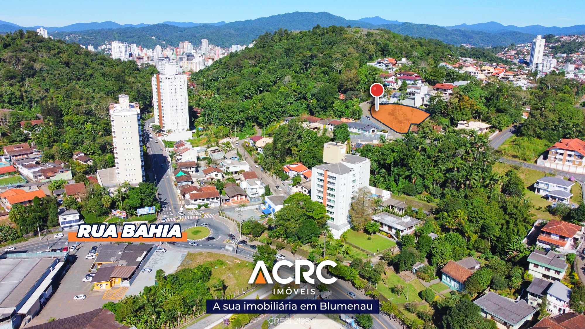 ACRC Imóveis - Terreno para Venda no bairro Itoupava Seca — foto 2