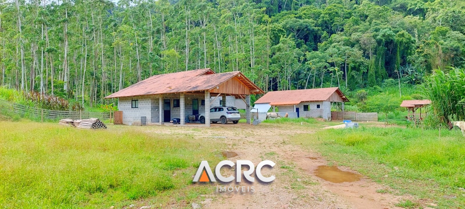 ACRC Imóveis - Chácara com Galpão para Venda em Jaraguá so Sul. - foto 1