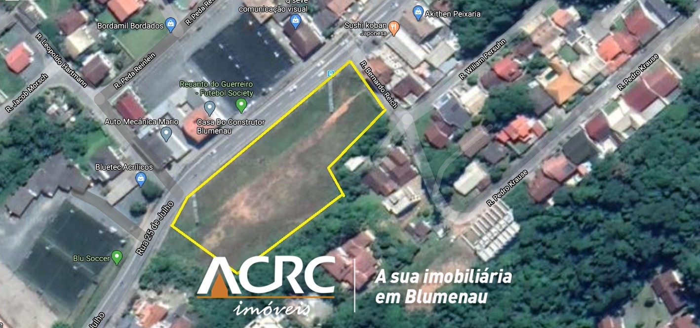 ACRC Imóveis - TE01216 - Amplo terreno para venda no Bairro Itoupava Norte — foto 2