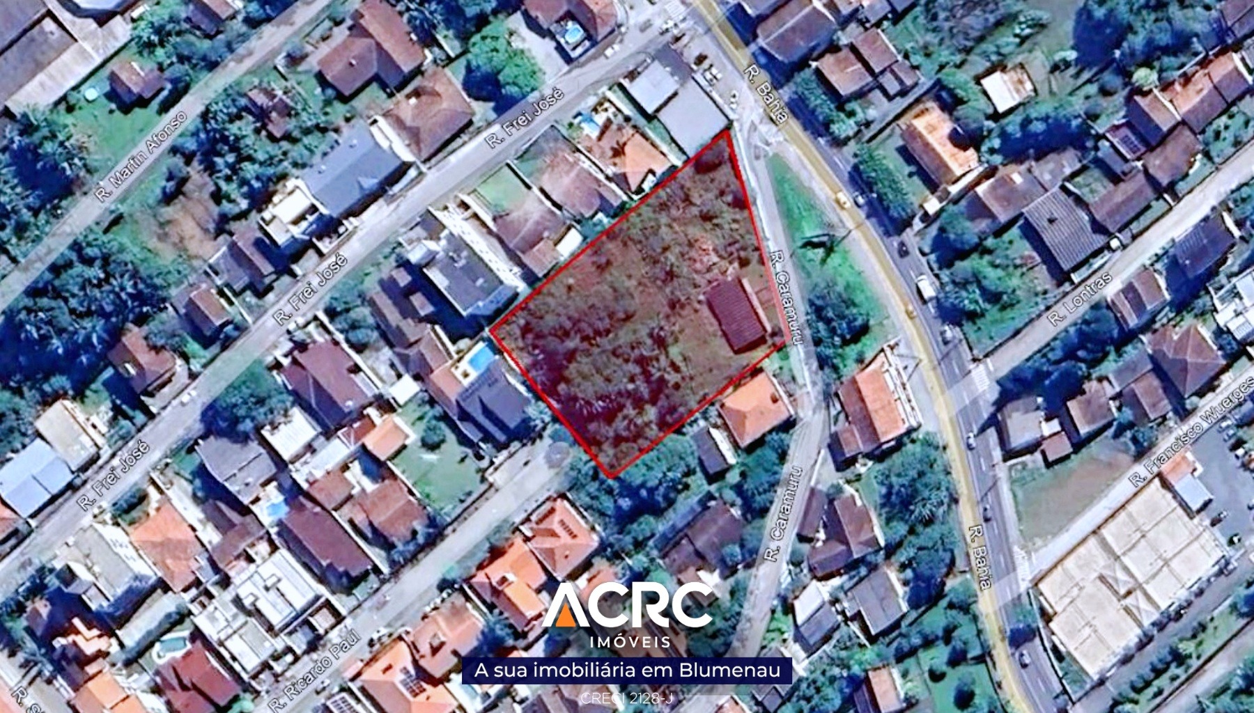ACRC Imóveis - TE01218 - Terreno com um total de 3556,80m para Venda no Bairro Salto - foto 1