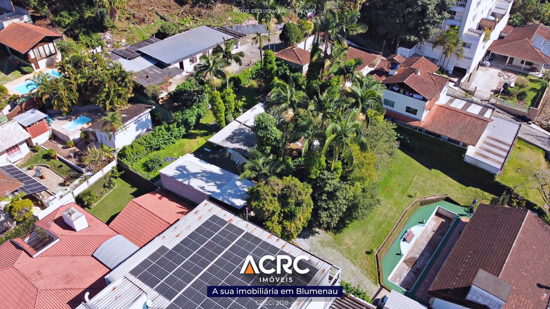 ACRC Imóveis - TE01222 - Terreno com 1.438,57m para Venda no Bairro Itoupava Central — foto 2