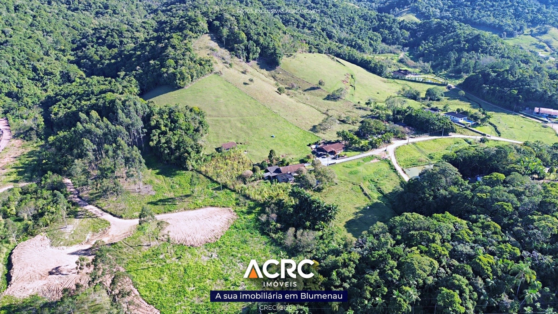 ACRC Imóveis - TE01234 - Terreno no Bairro Belchior Baixo em Gaspar - foto 1
