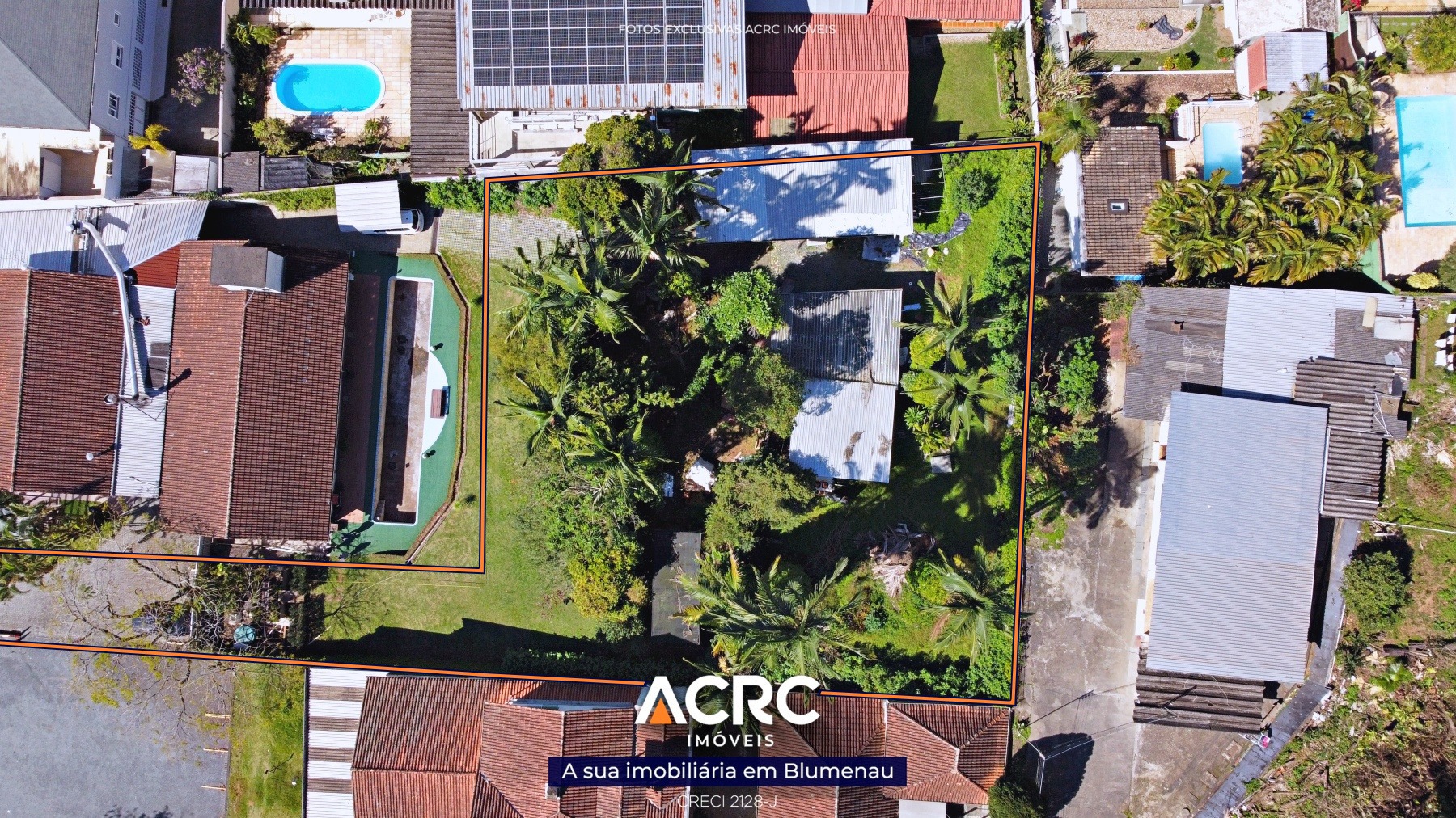 ACRC Imóveis - TE01222 - Terreno com 1.438,57m para Venda no Bairro Itoupava Central — foto 5