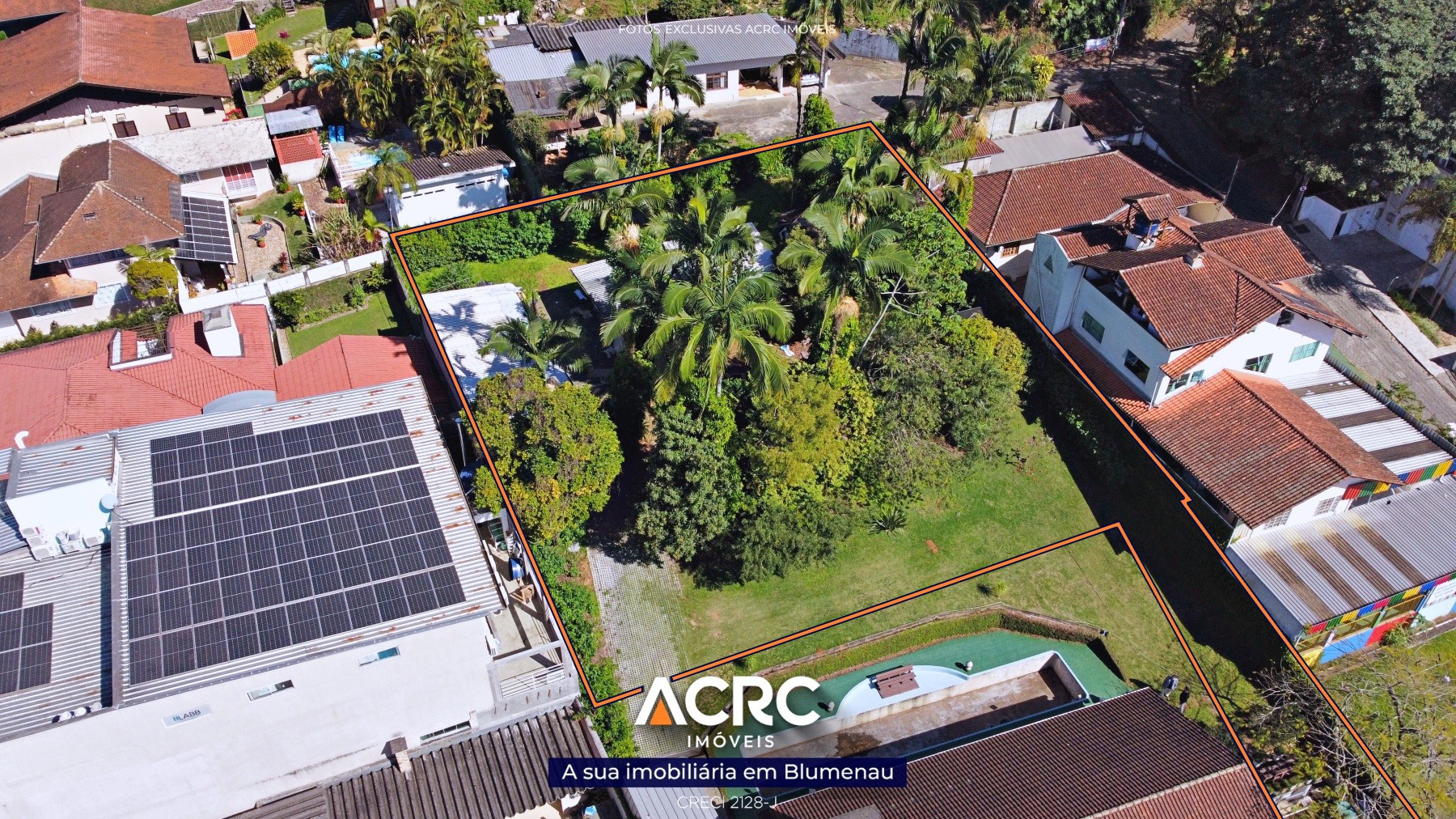 ACRC Imóveis - TE01222 - Terreno com 1.438,57m para Venda no Bairro Itoupava Central — foto 3