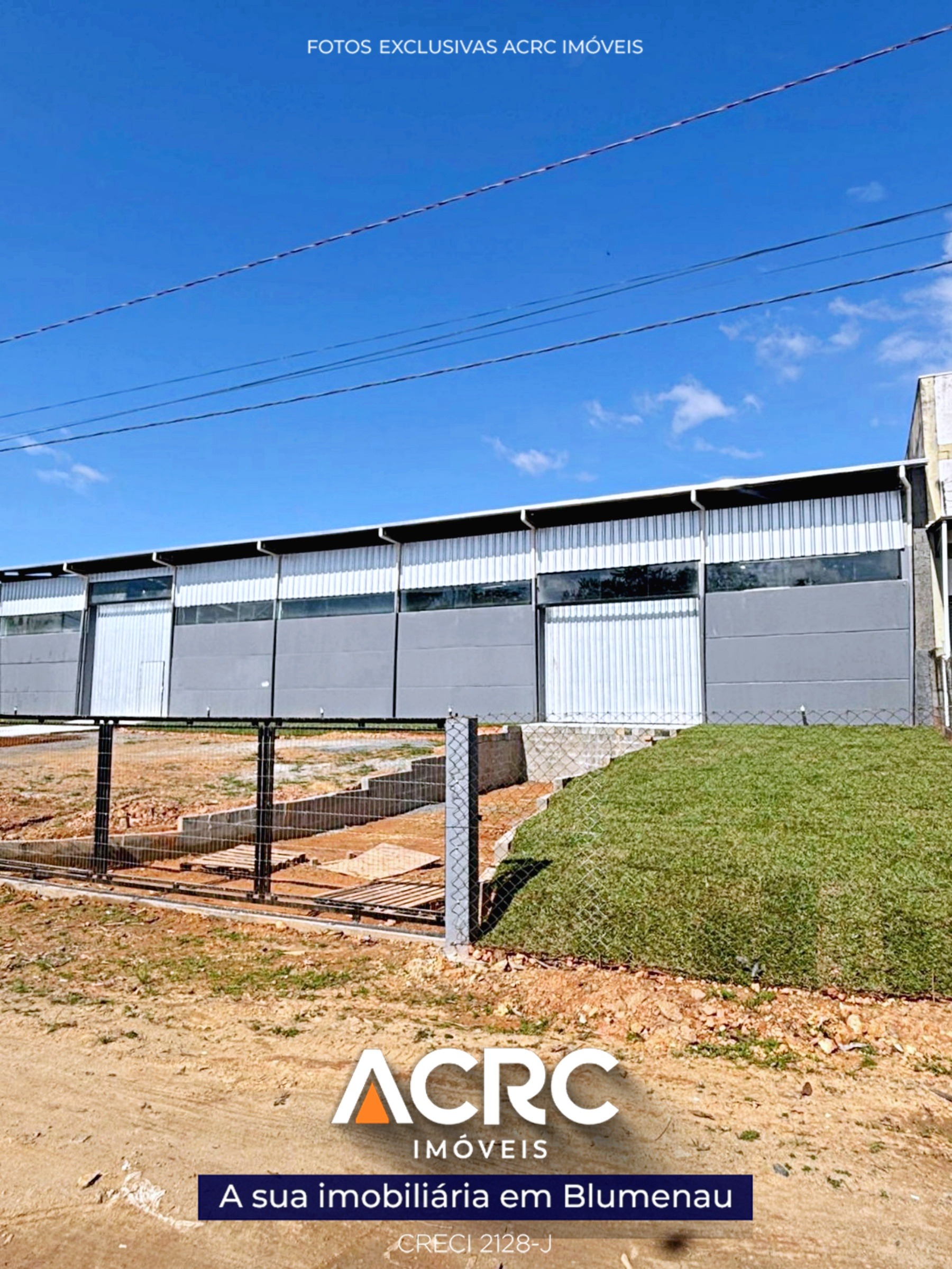 ACRC Imóveis - GL00395 - Galpão para Locação no Bairro Itoupava Central - foto 1