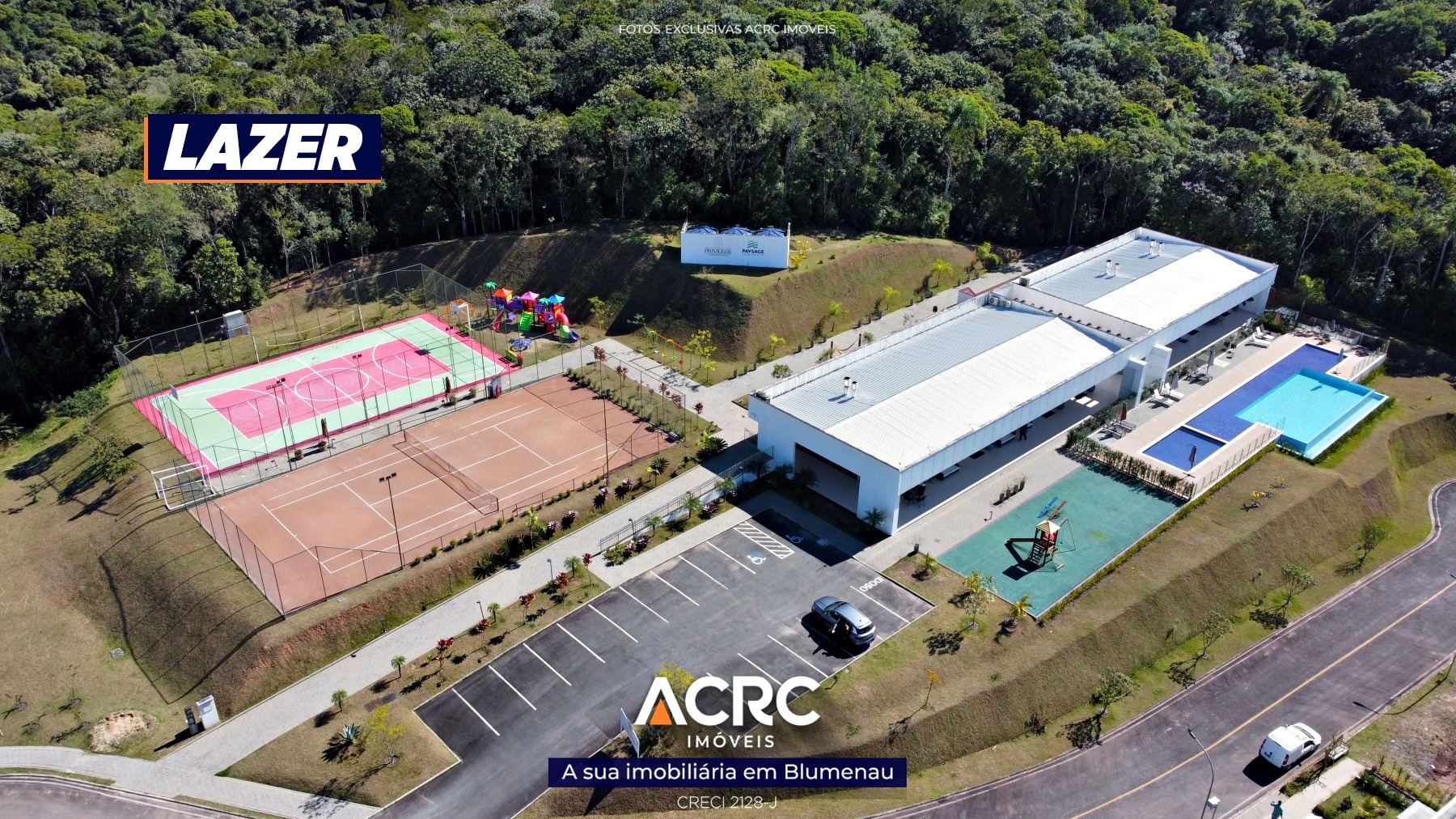 ACRC Imóveis - Lote em loteamento fechado com área de 359,37 no bairro Ponta Aguda — foto 4