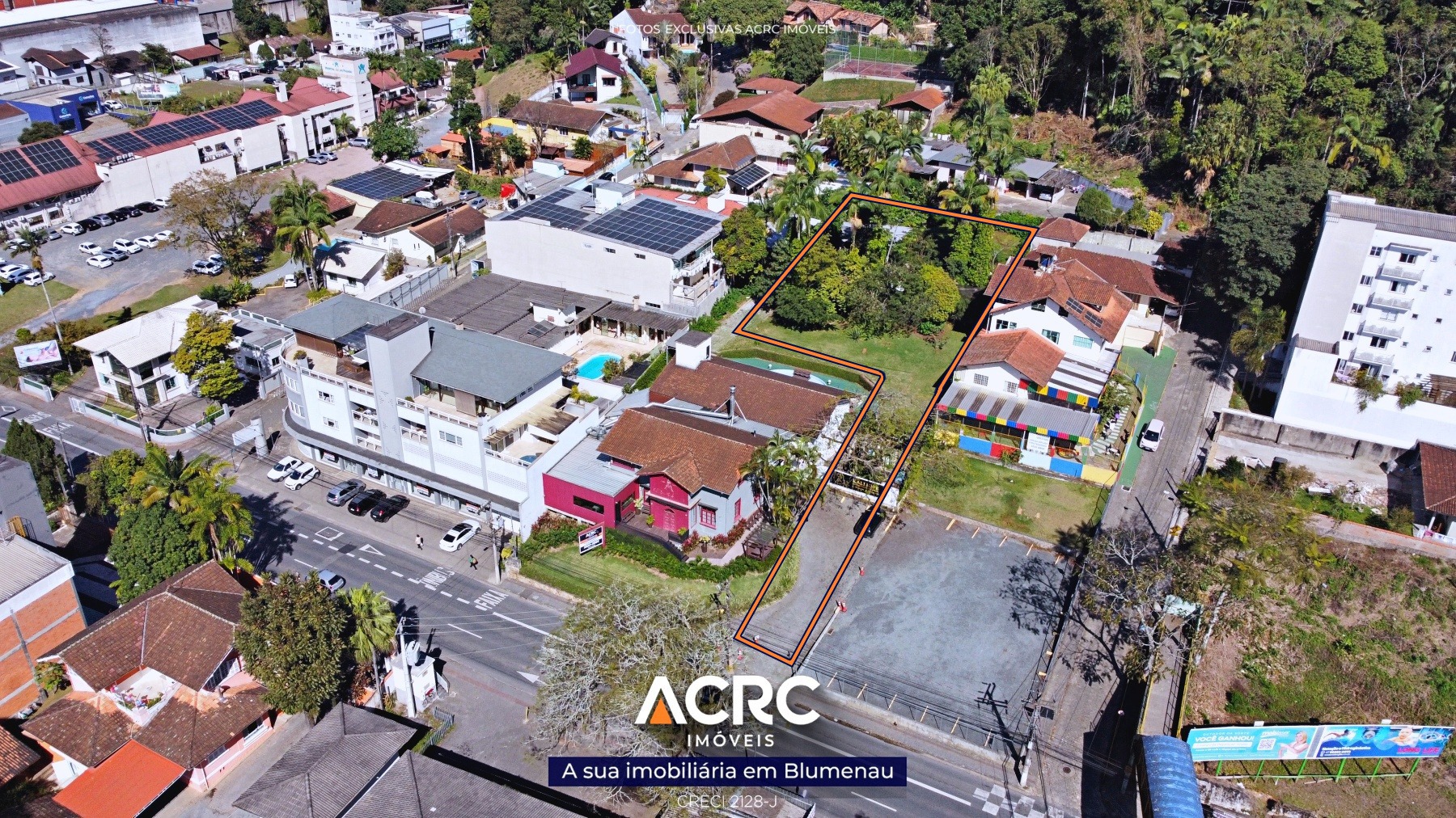 ACRC Imóveis - TE01222 - Terreno com 1.438,57m para Venda no Bairro Itoupava Central - foto 1