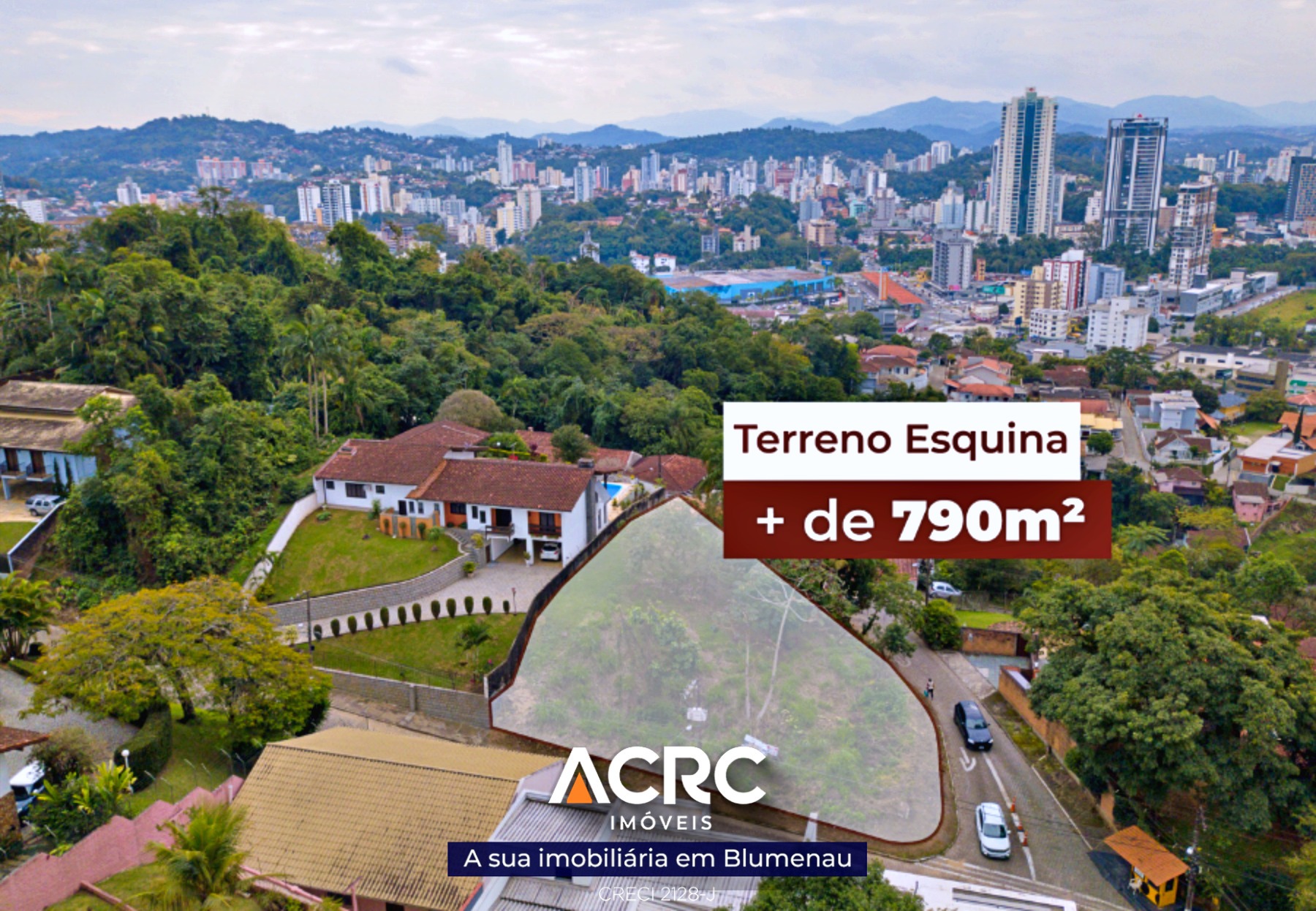 ACRC Imóveis - TE01261 - Terreno com um total de 791,75m a Venda no Bairro Centro - foto 1