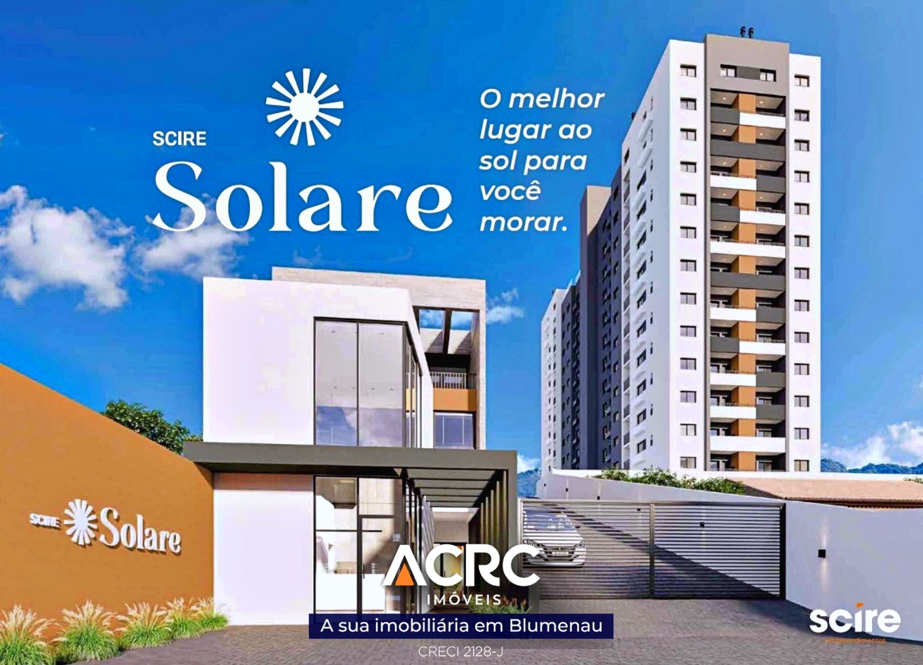 ACRC Imóveis - AP09498 - Apartamento em construção a Venda no Bairro Escola Agrícola em Blumenau - foto 1