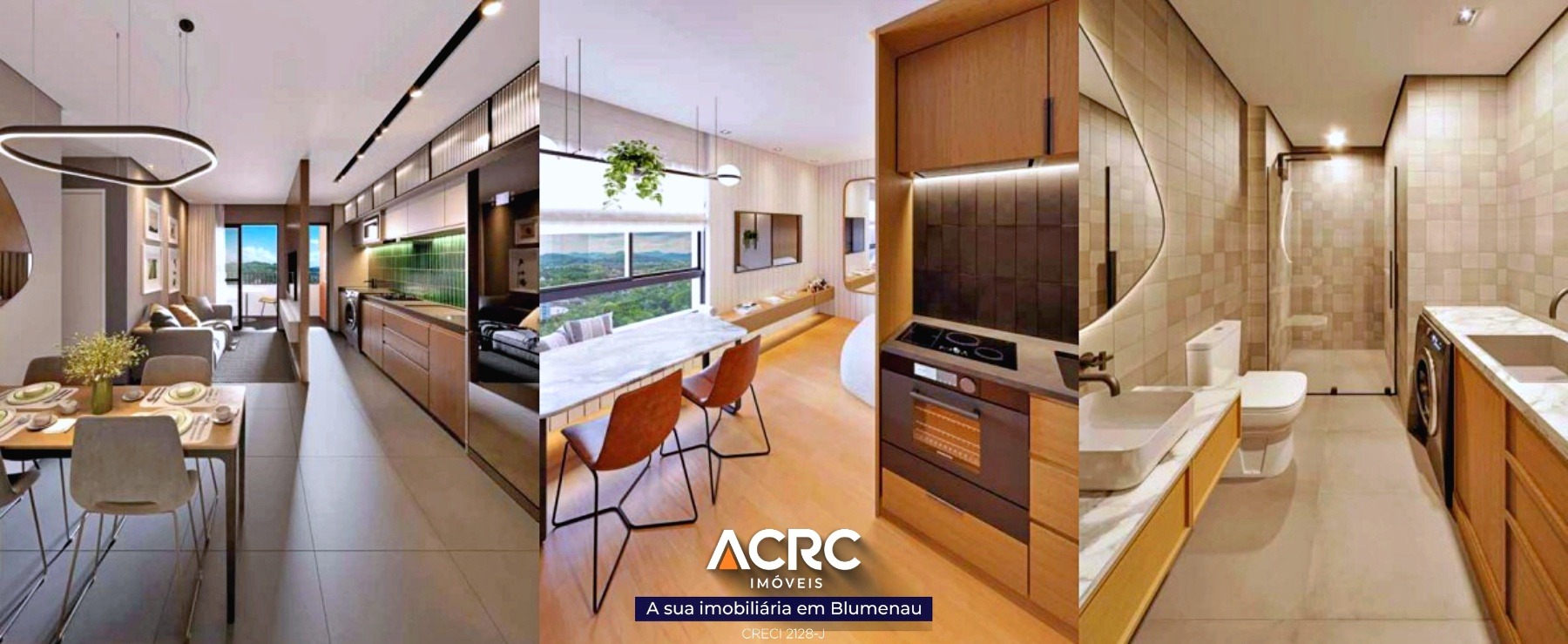 ACRC Imóveis - AP09498 - Apartamento em construção a Venda no Bairro Escola Agrícola em Blumenau — foto 5