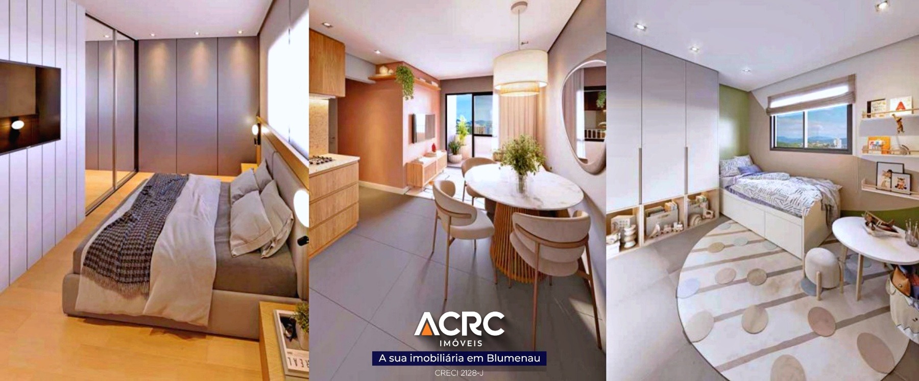 ACRC Imóveis - AP09498 - Apartamento em construção a Venda no Bairro Escola Agrícola em Blumenau — foto 6