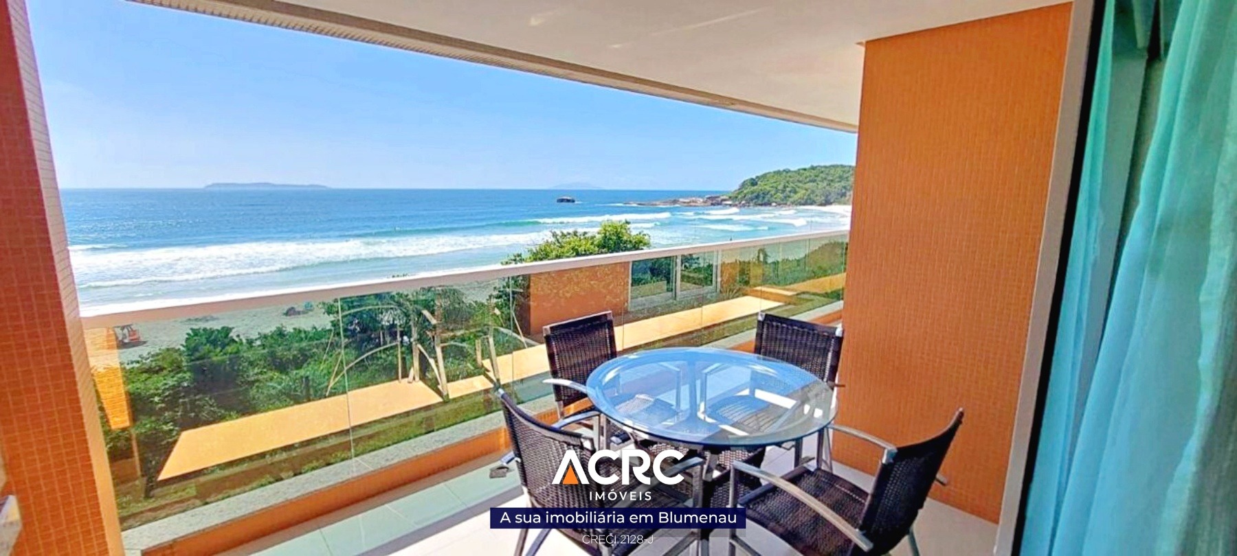 ACRC Imóveis - AP09398 - Apartamento frente mar para Venda no Bairro Quatro Ilhas em Bombinhas - foto 1