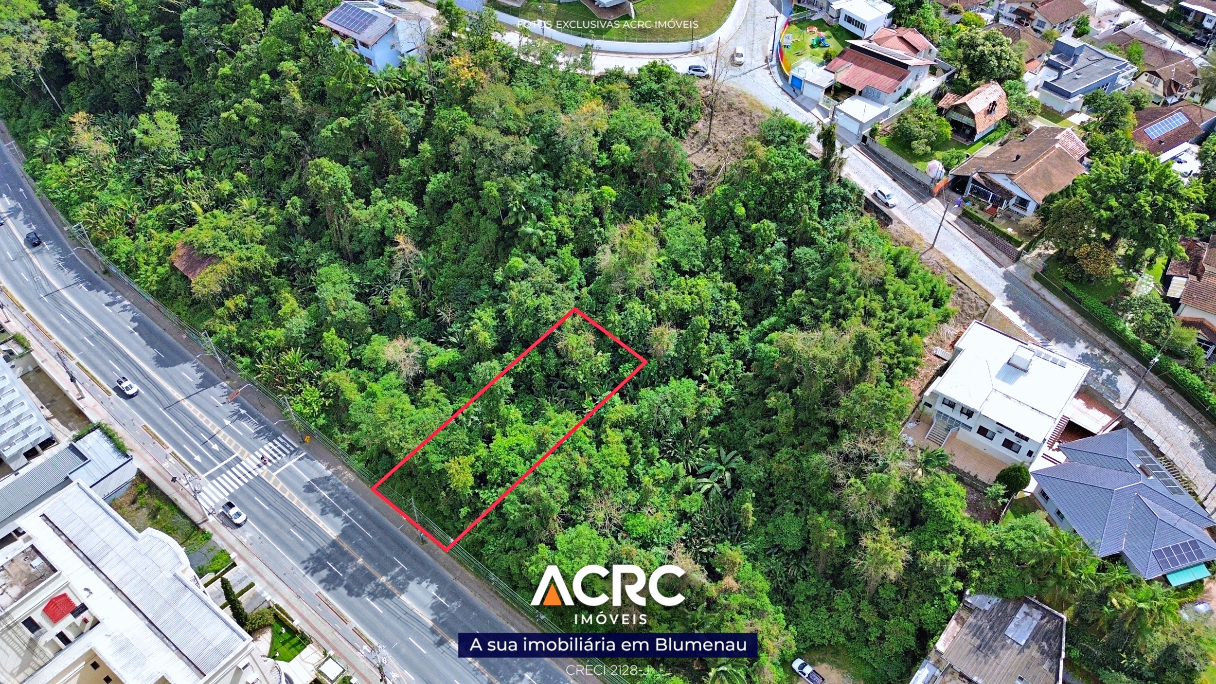ACRC Imóveis - TE01255 - Terreno a Venda em Blumenau no Bairro Vila Formosa - foto 1