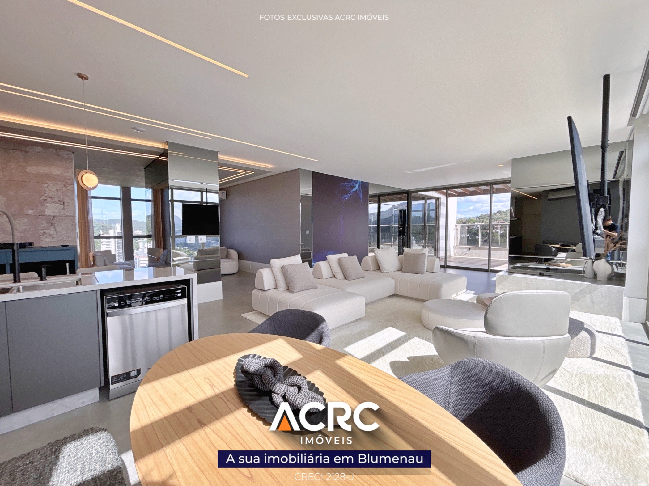 ACRC Imóveis - AP09590 - Cobertura de alto padrão a Venda no Bairro Victor Konder em Blumenau - foto 1