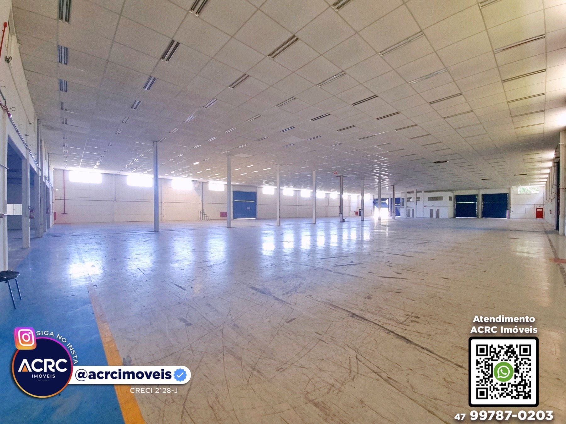 ACRC Imóveis - GL00408 - Galpão com acesso a BR 470 a Venda no Bairro Fortaleza em Blumenau — foto 2