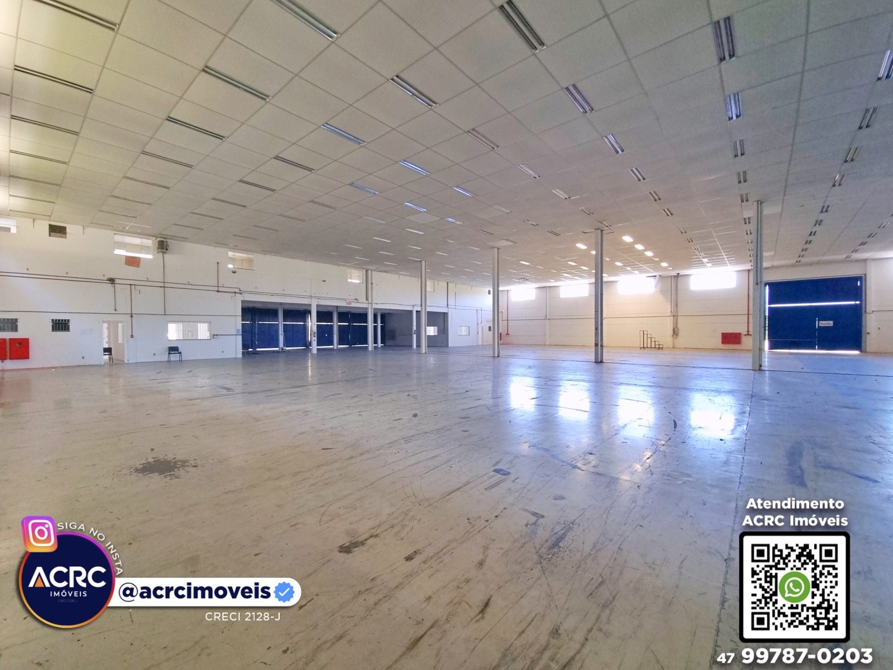 ACRC Imóveis - GL00408 - Galpão com acesso a BR 470 a Venda no Bairro Fortaleza em Blumenau — foto 5