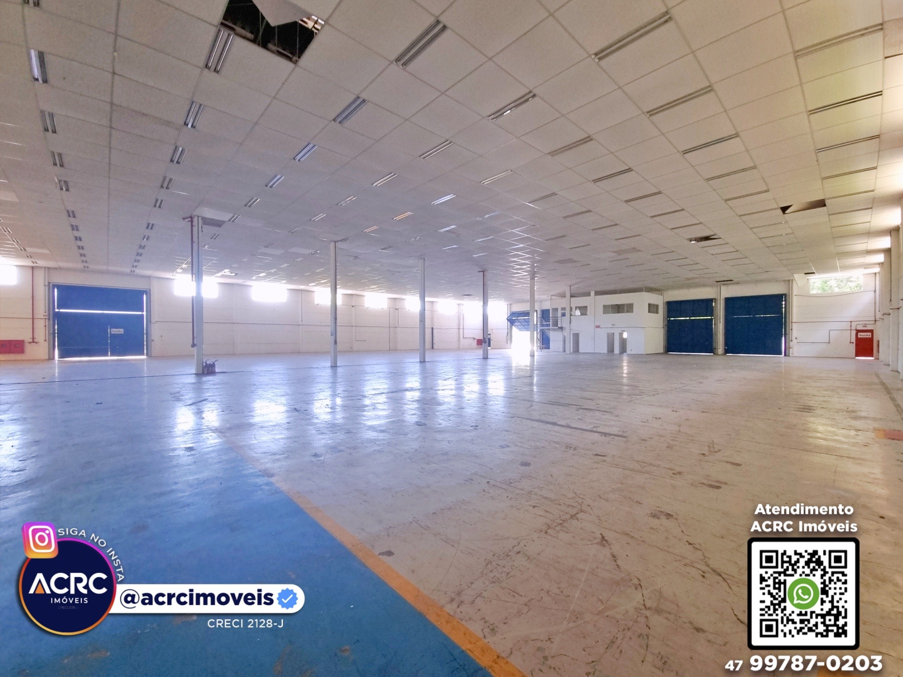 ACRC Imóveis - GL00408 - Galpão com acesso a BR 470 a Venda no Bairro Fortaleza em Blumenau — foto 7