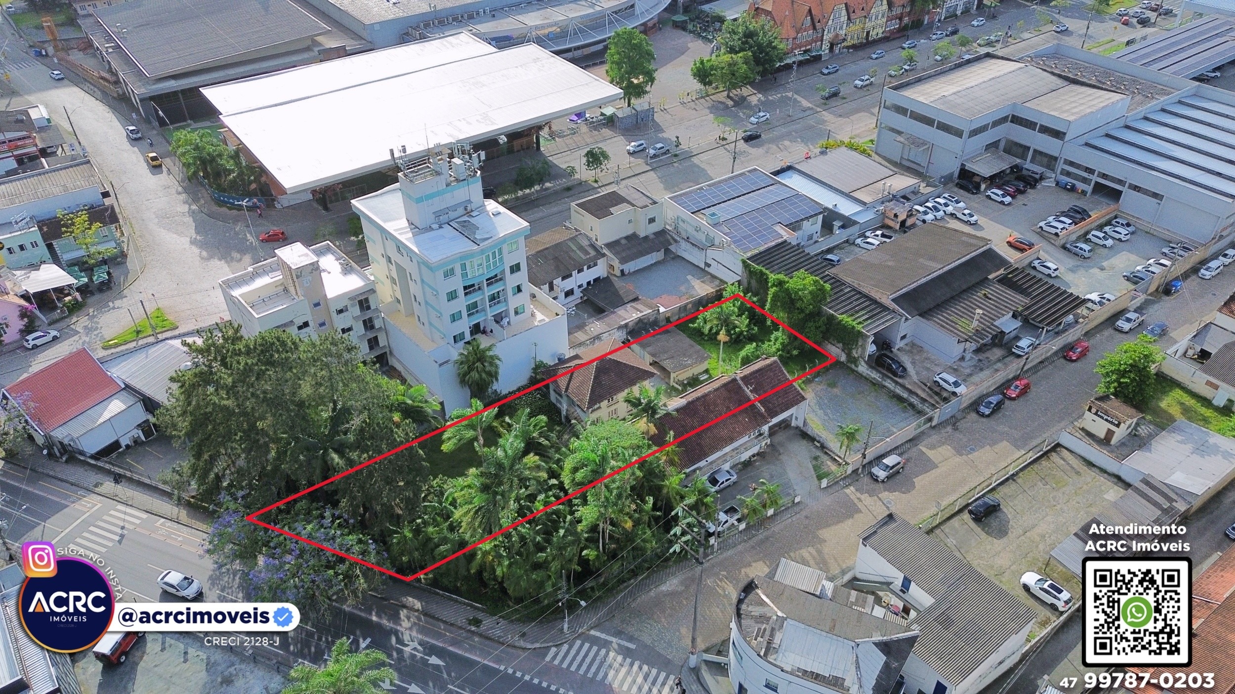 ACRC Imóveis - TE01286 - Terreno com um total de 1.651m a Venda no Bairro Velha - foto 1