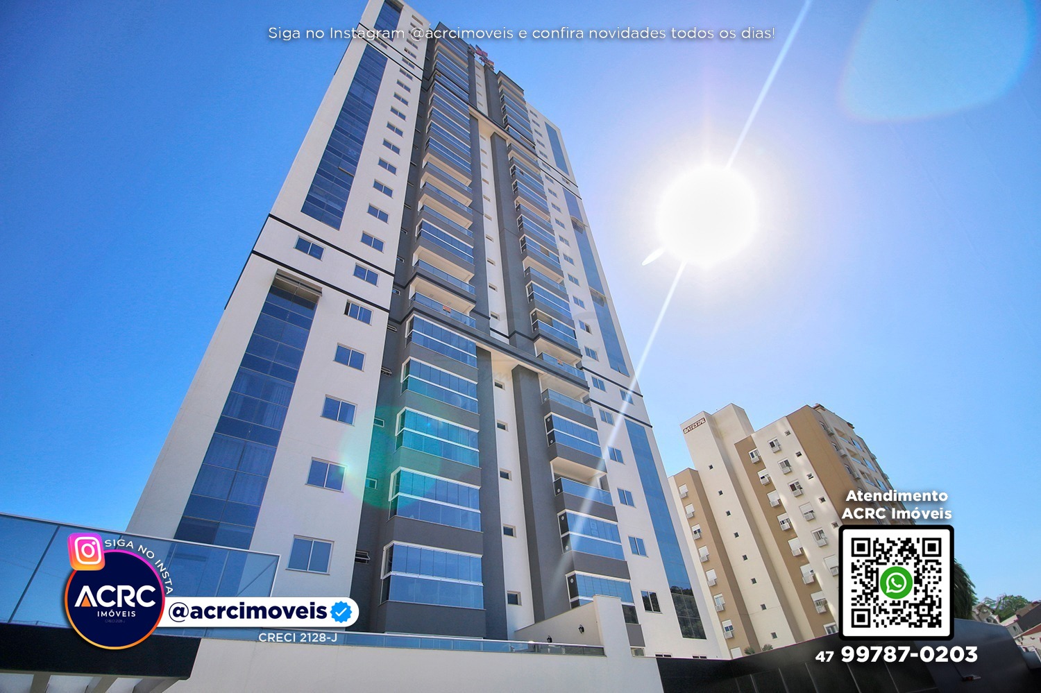 Apartamento com 02 dormitórios para venda no bairro Itoupava Seca | ACRC Imóveis - foto 1