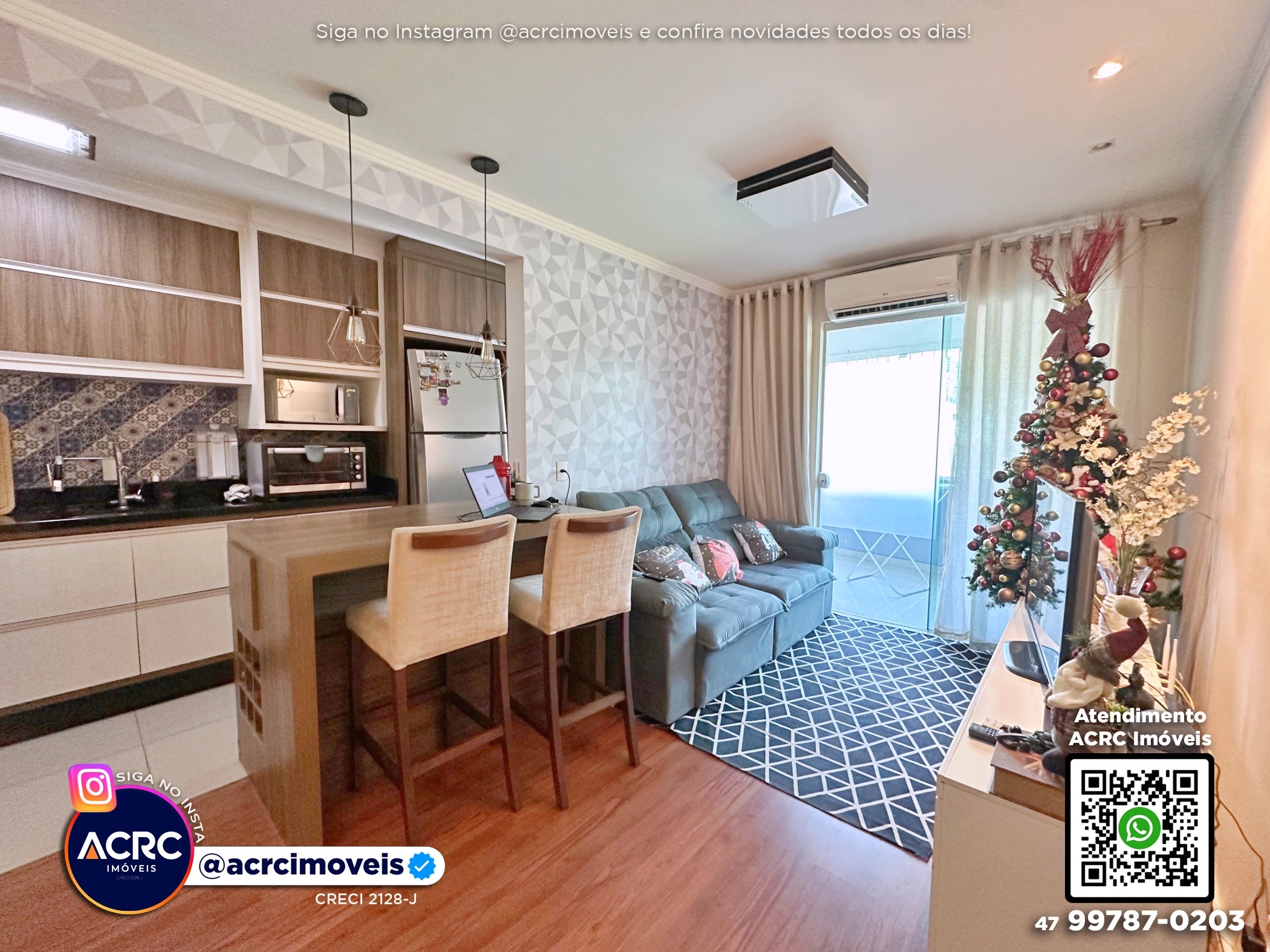 ACRC Imóveis - AP09765 - Apartamento a Venda no Bairro Badenfurt em Blumenau - foto 1