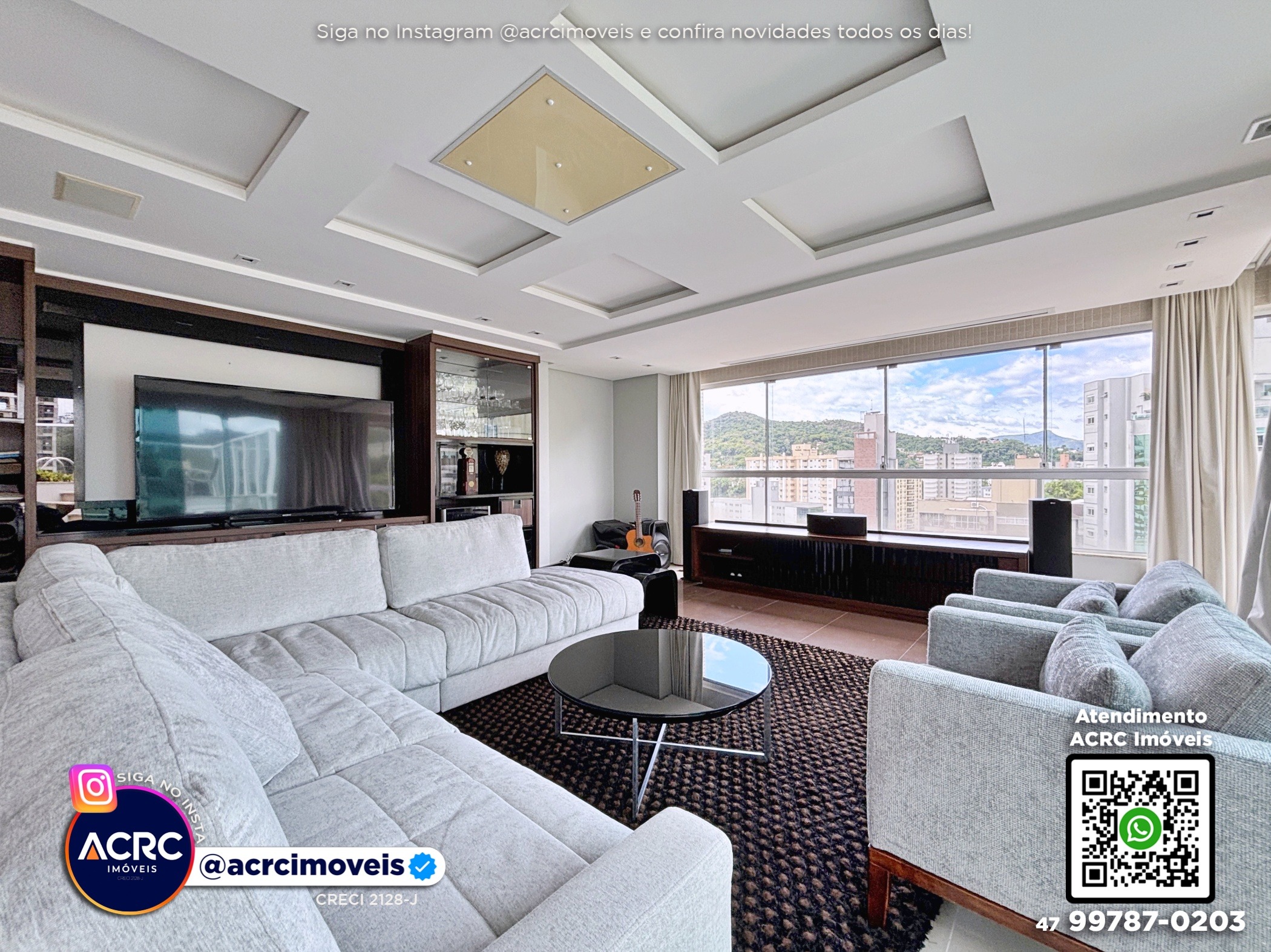 ACRC Imóveis - AP09731 - Cobertura duplex a Venda no Bairro Jardim Blumenau — foto 2