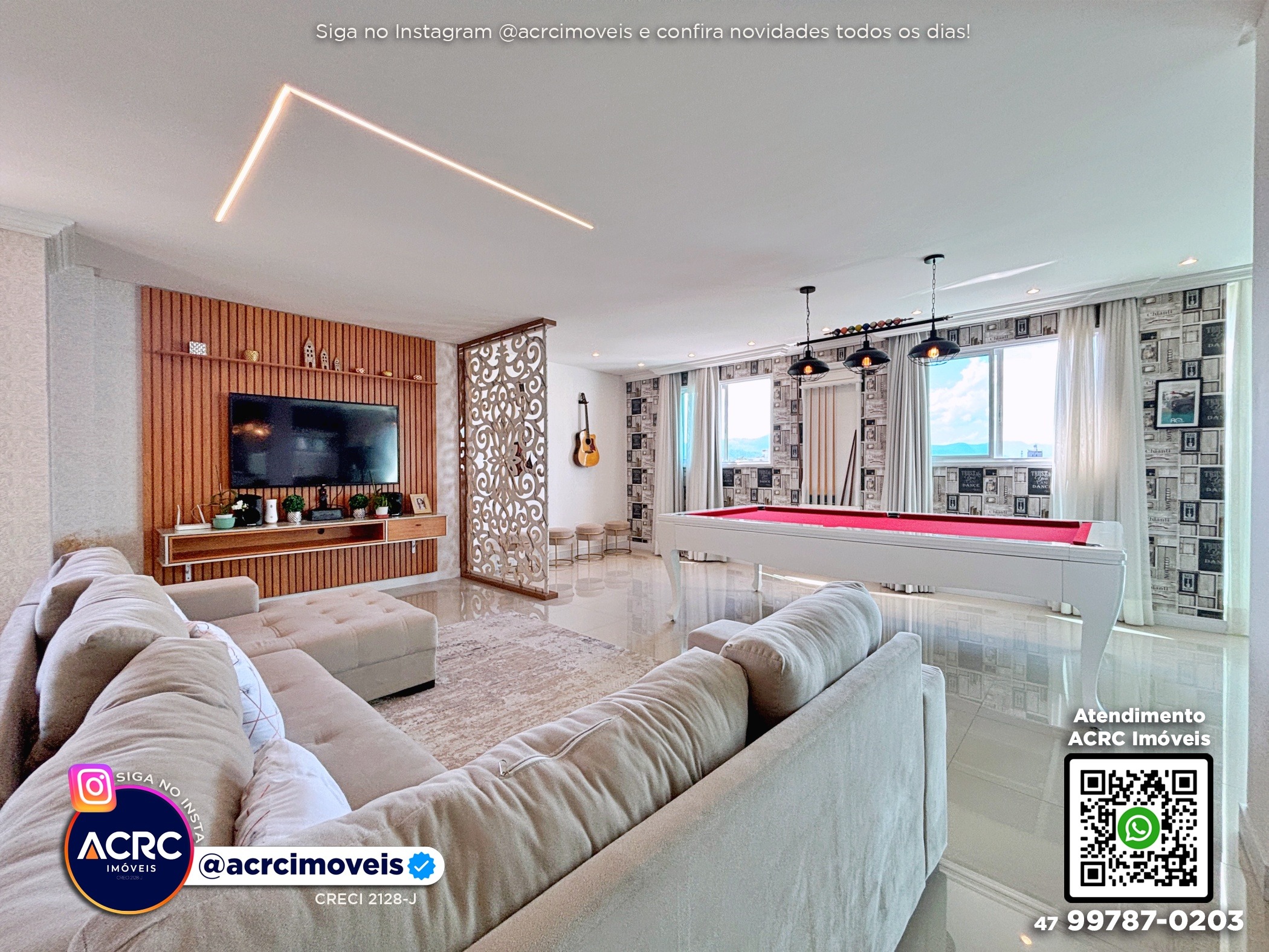 ACRC Imóveis - AP09761 - Apartamento a Venda no Bairro Nações em Indaial — foto 4