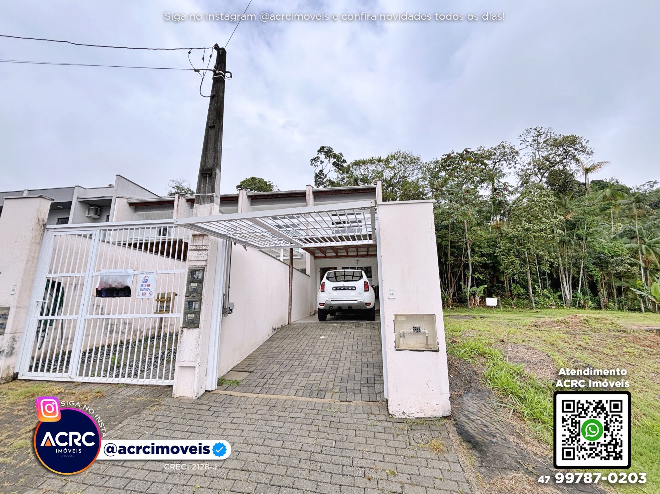 ACRC Imóveis - CA03584 - Sobrado a Venda em Blumenau no Bairro Fortaleza - foto 1