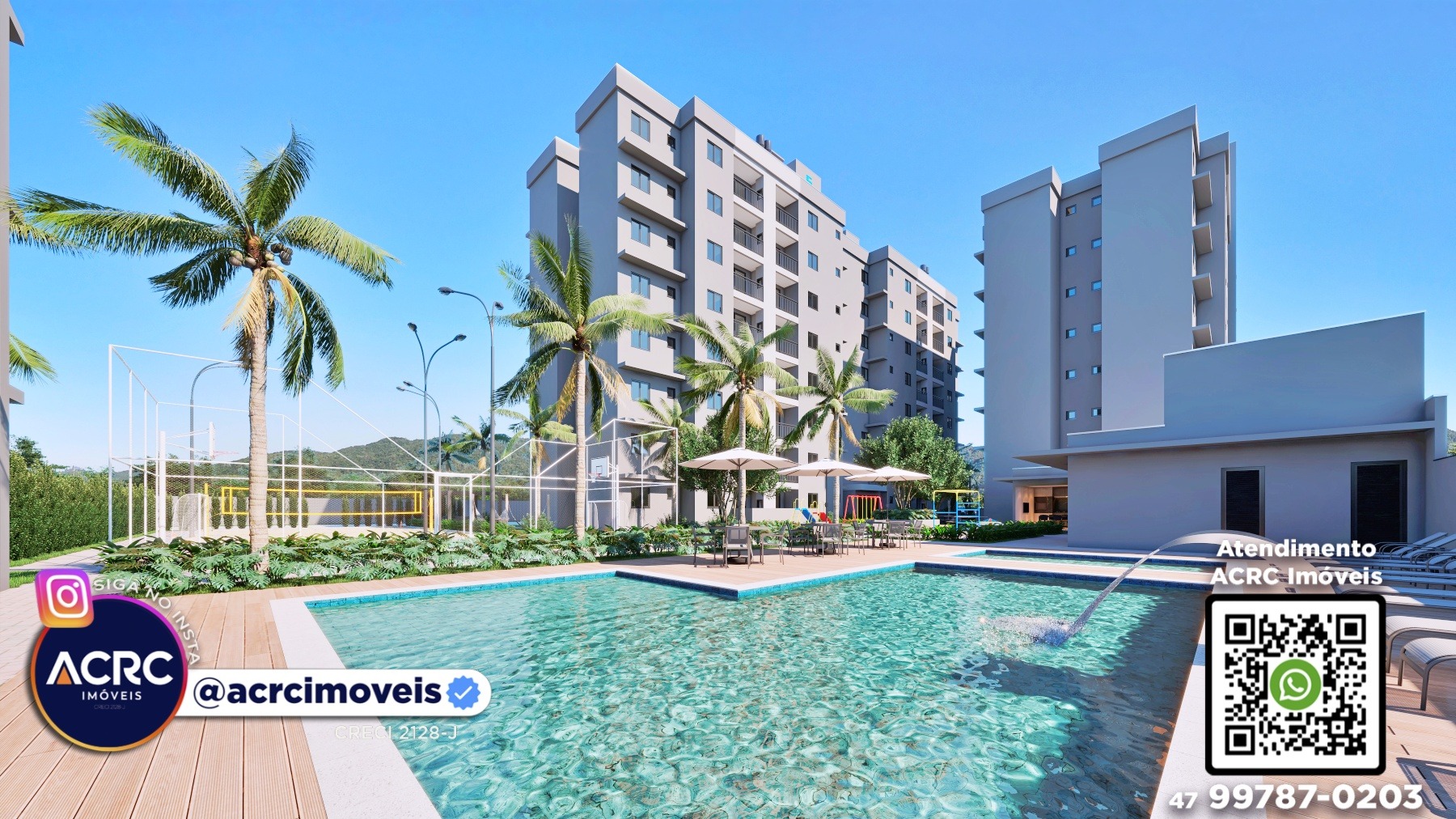 ACRC Imóvel - AP09700 - Apartamento em construção a Venda no Bairro Santo Antônio em Piçarras - foto 1