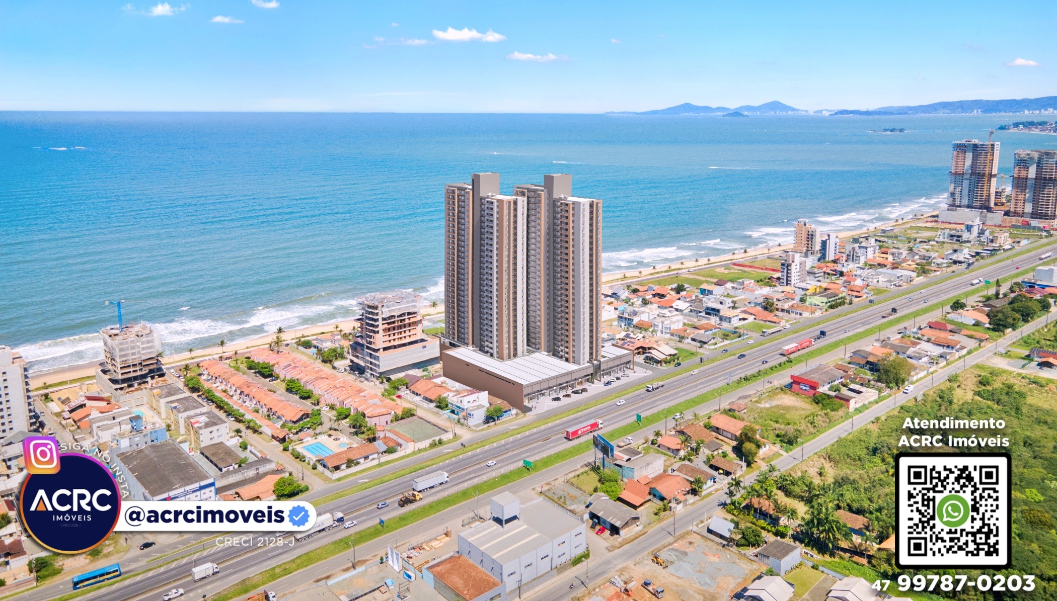 ACRC Imóveis - AP09714 - Apartamento a Venda em Barra Velha - foto 1