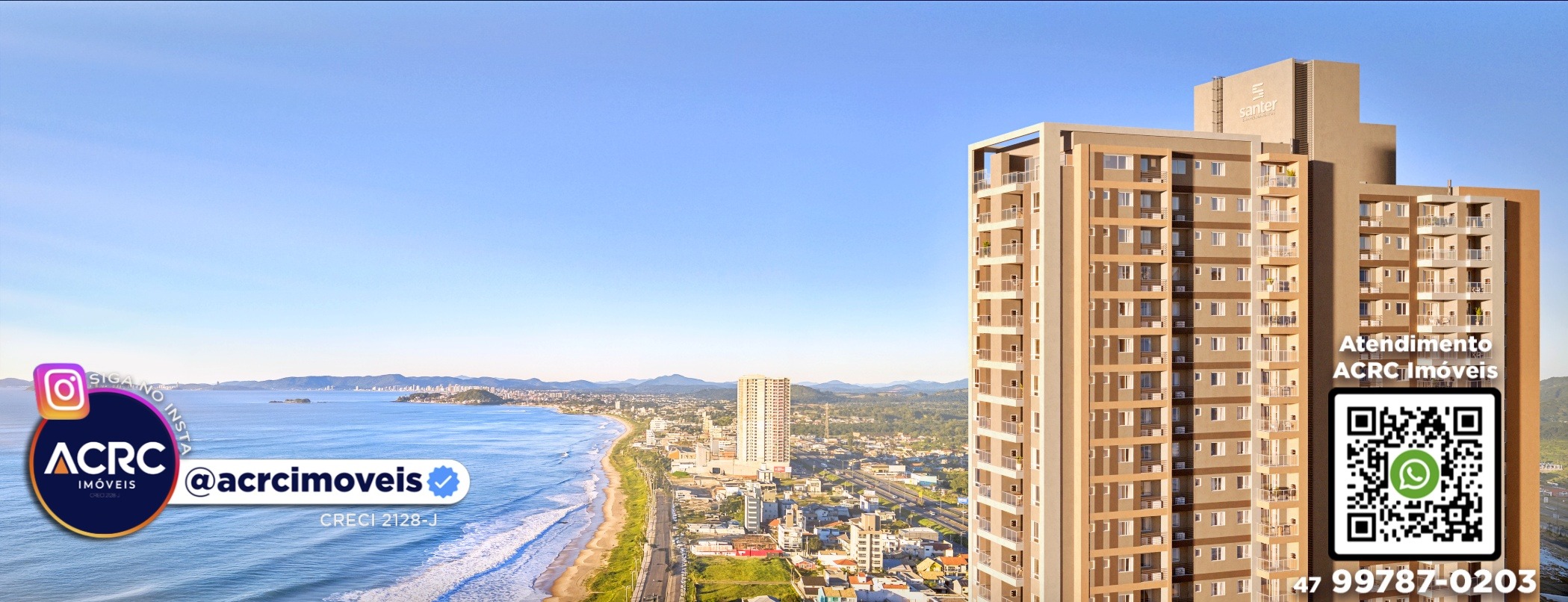 ACRC Imóveis - AP09715 - Apartamento a Venda em Barra Velha - foto 1