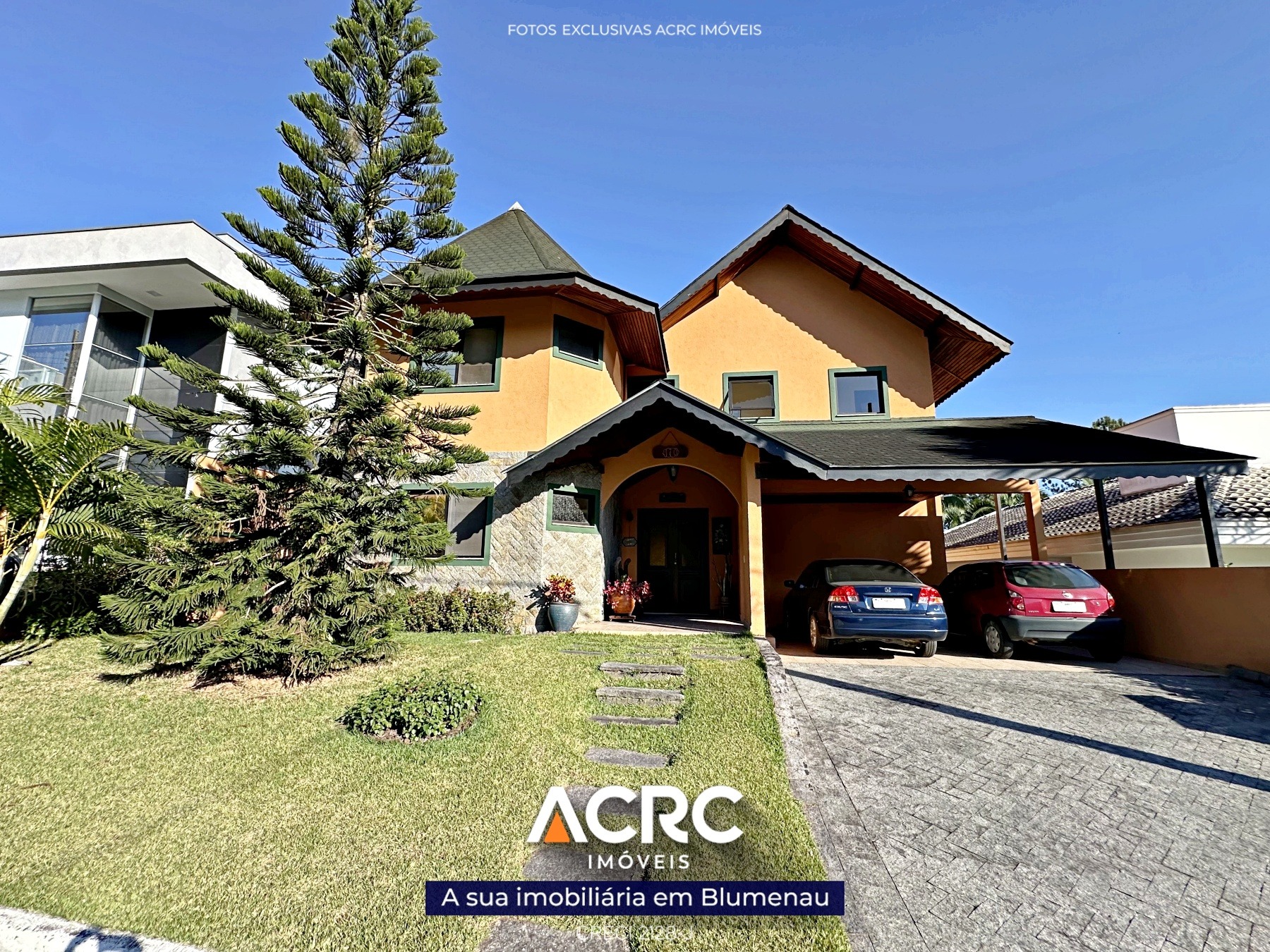 ACRC Imóveis - CA03585 - Casa em condomínio fechado a Venda no Bairro Itoupava Central em Blumenau - foto 1