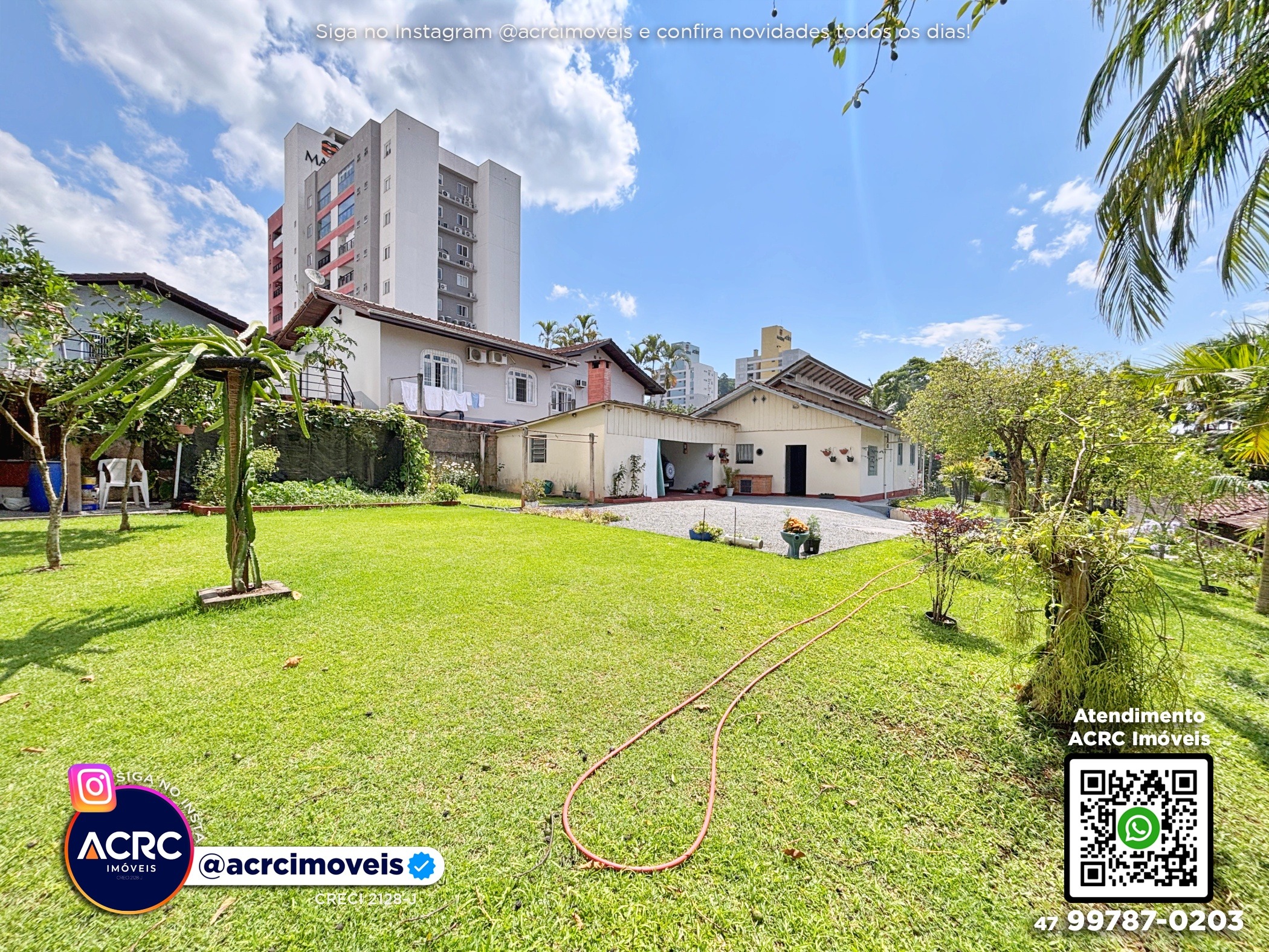 ACRC Imóveis - TE01292 - Terreno a Venda no Bairro Escola Agrícola em Blumenau — foto 3