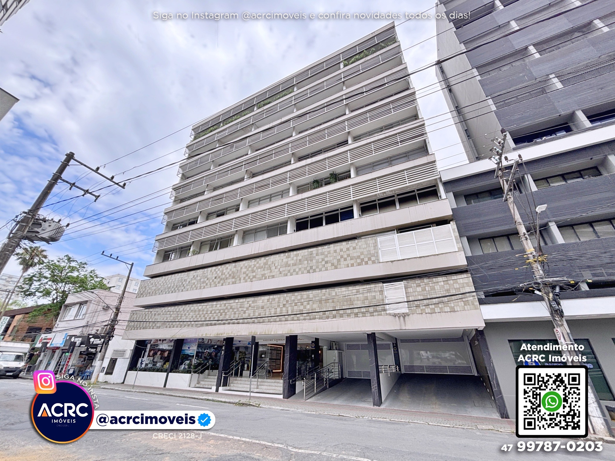 ACRC Imóveis - SA01329 - Sala Comercial a Venda no Bairro Centro em Blumenau — foto 2
