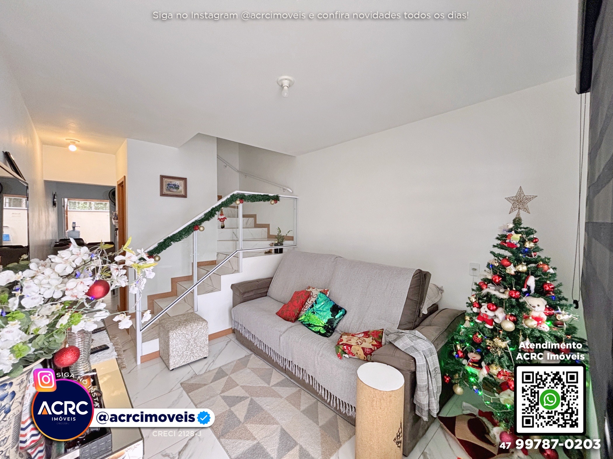 ACRC Imóveis - CA03584 - Sobrado a Venda em Blumenau no Bairro Fortaleza — foto 2