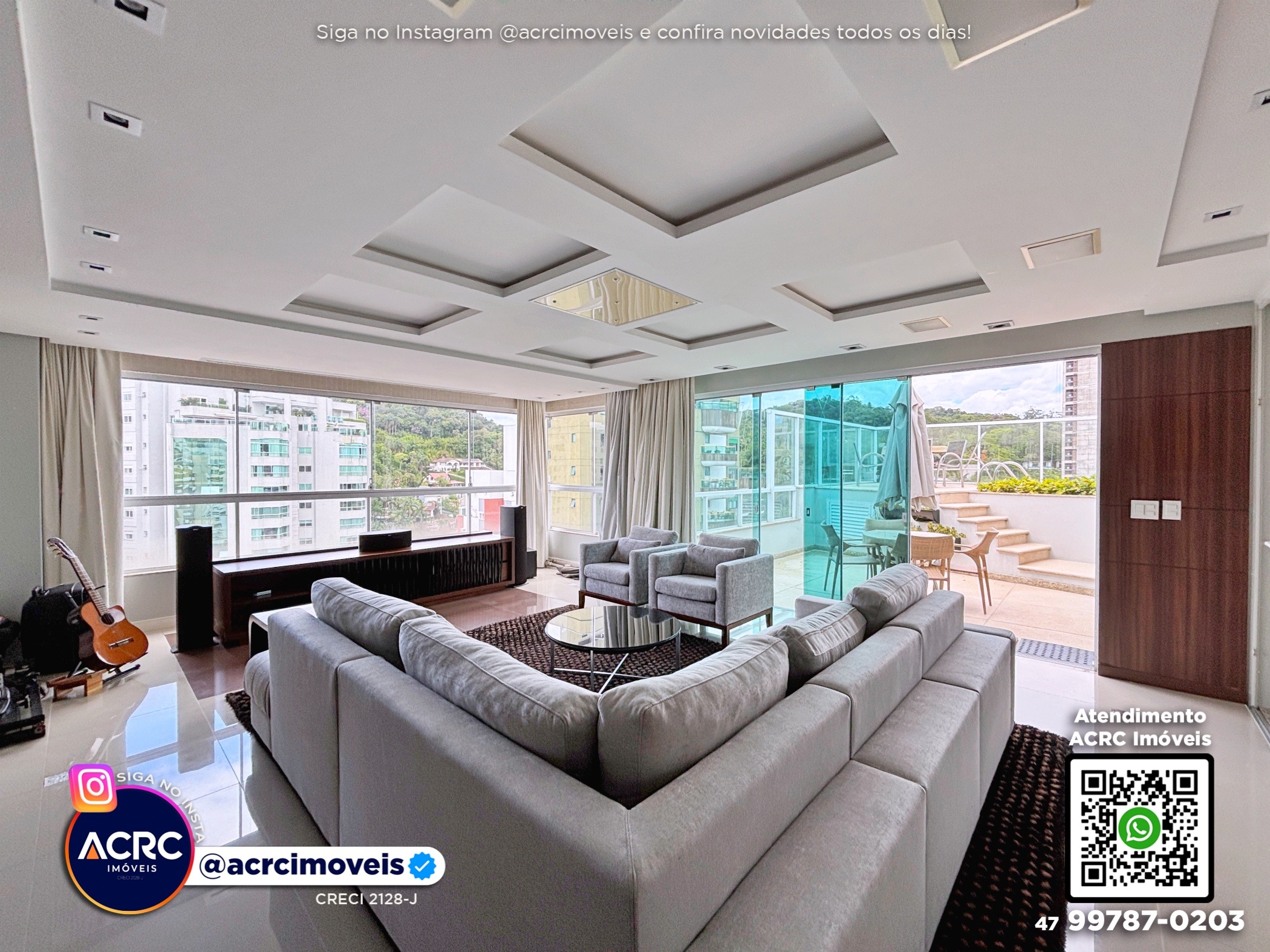 ACRC Imóveis - AP09731 - Cobertura duplex a Venda no Bairro Jardim Blumenau — foto 7