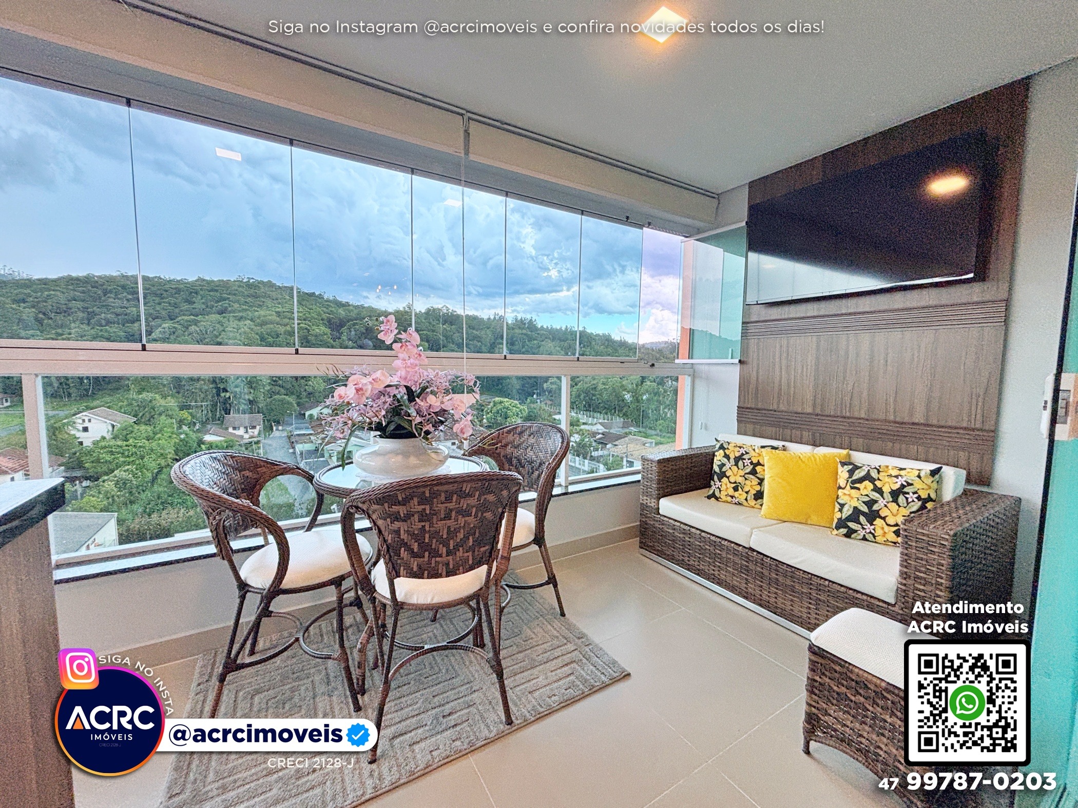 ACRC Imóveis - AP09831 - Apartamento a Venda no Bairro Itoupava Central em Blumenau — foto 4