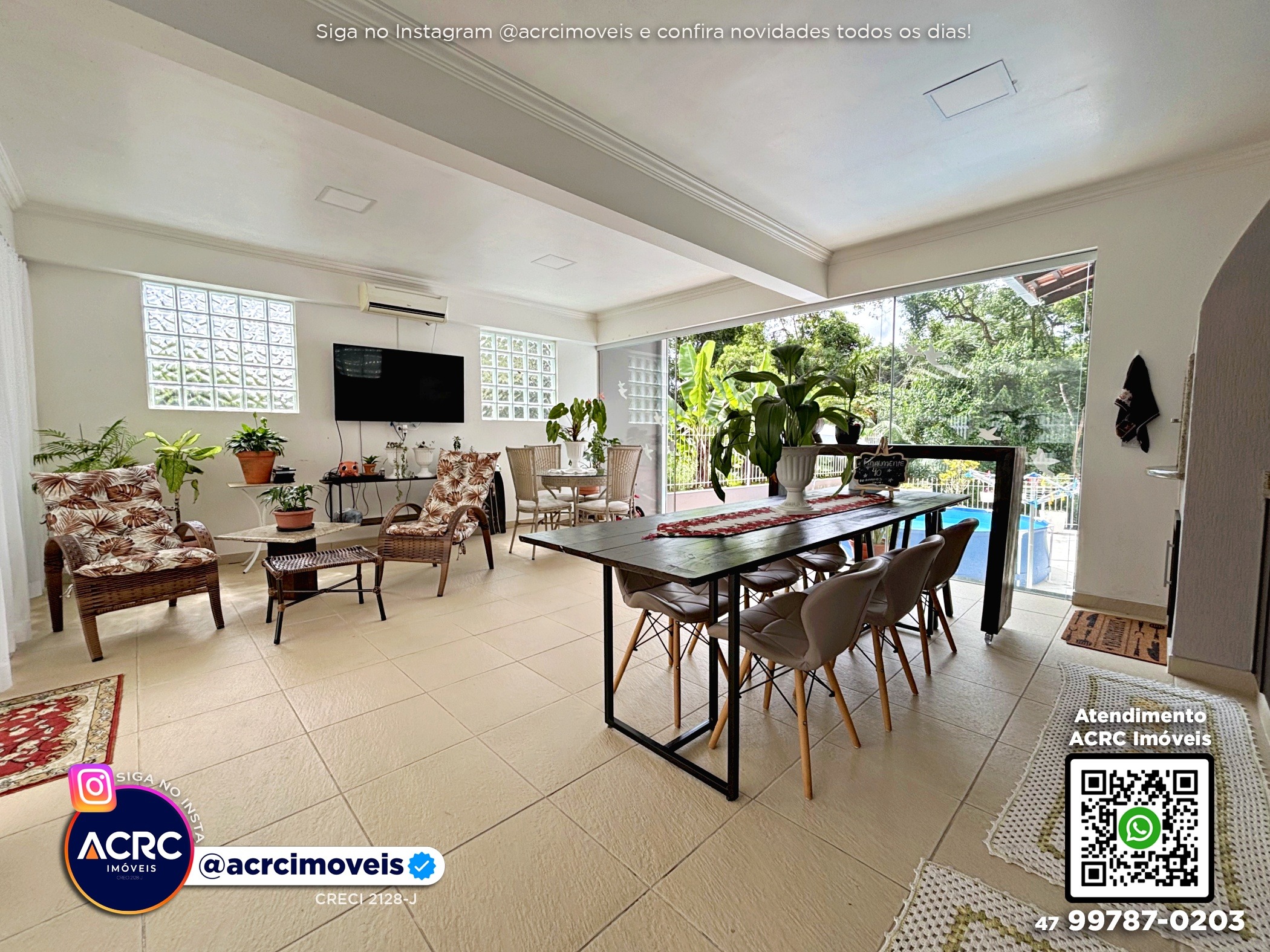 ACRC Imóveis - CA03649 - Casa a Venda no Bairro Garcia em Blumenau — foto 4