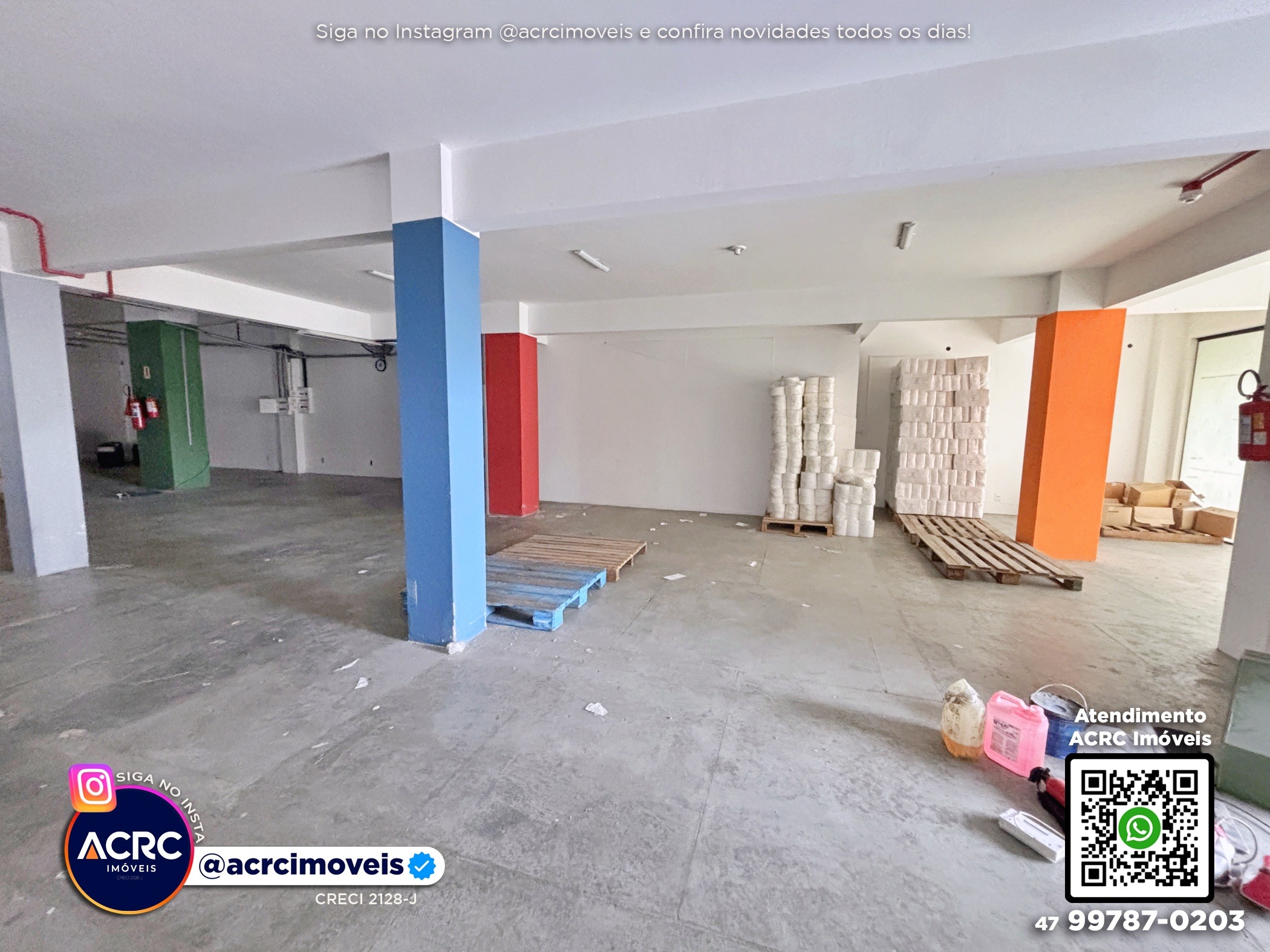 ACRC Imóveis - GL00417 - Galpão para Locação no Bairro Água Verde em Blumenau — foto 7