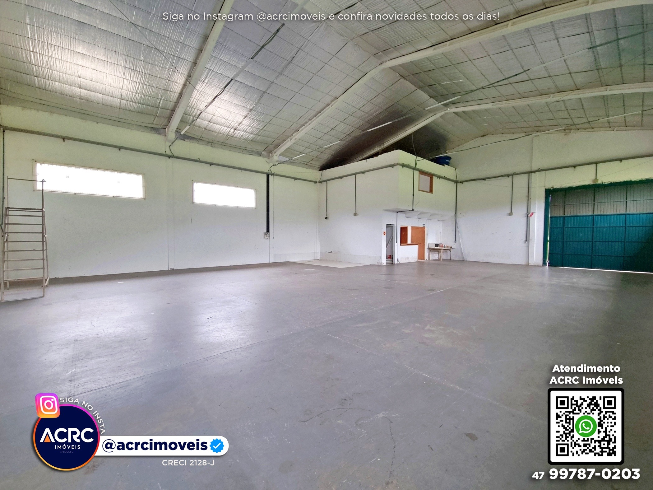 ACRC Imóveis - GL00418 - Galpão para Locação no Bairro Fidélis em Blumenau - foto 1