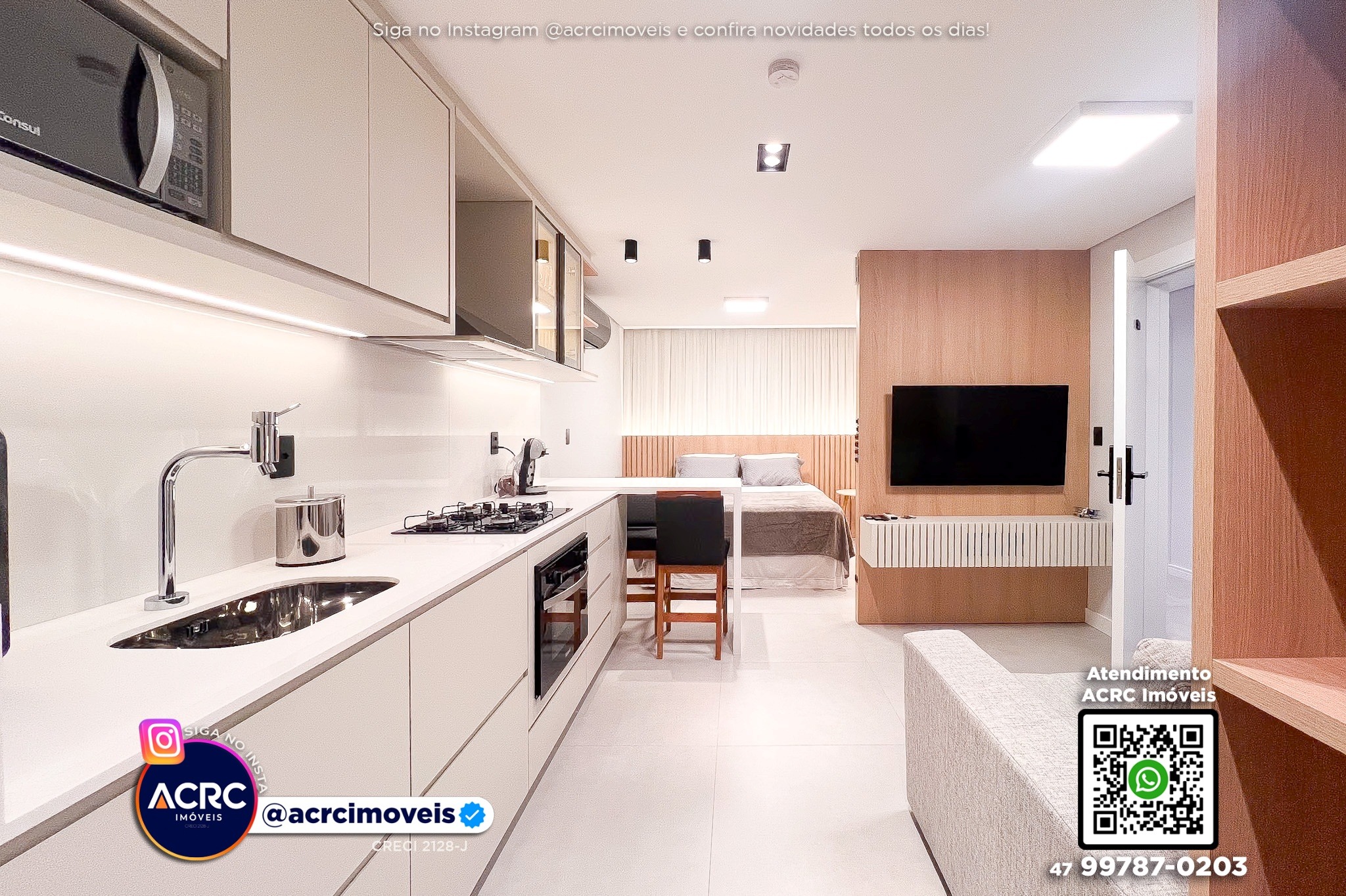 ACRC Imóveis - AP09823 - Apartamento a Venda no Bairro Centro em Blumenau - foto 1