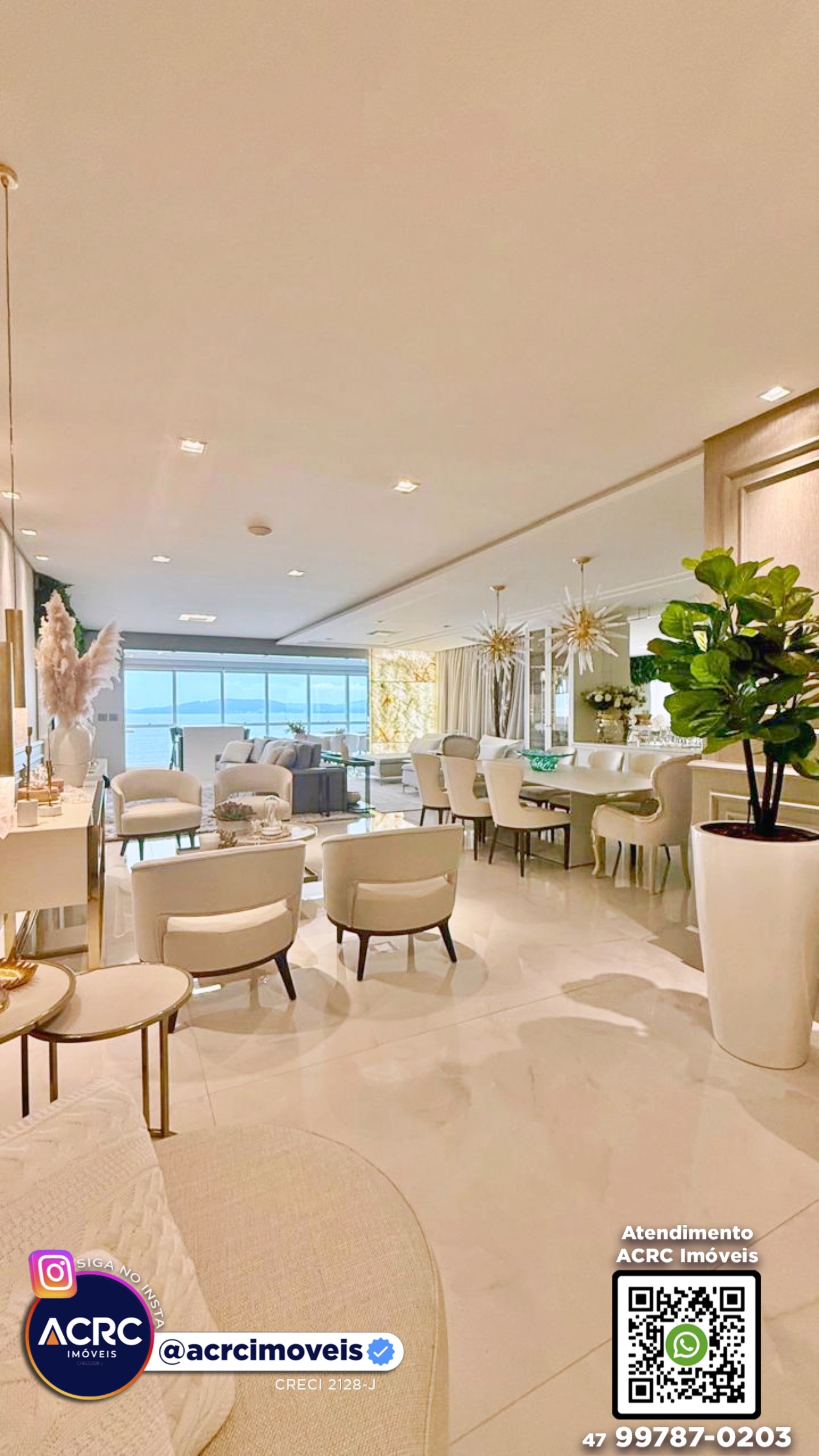 ACRC Imóveis - AP09789 - Apartamento beira mar a Venda no Bairro Centro em Itapema — foto 6