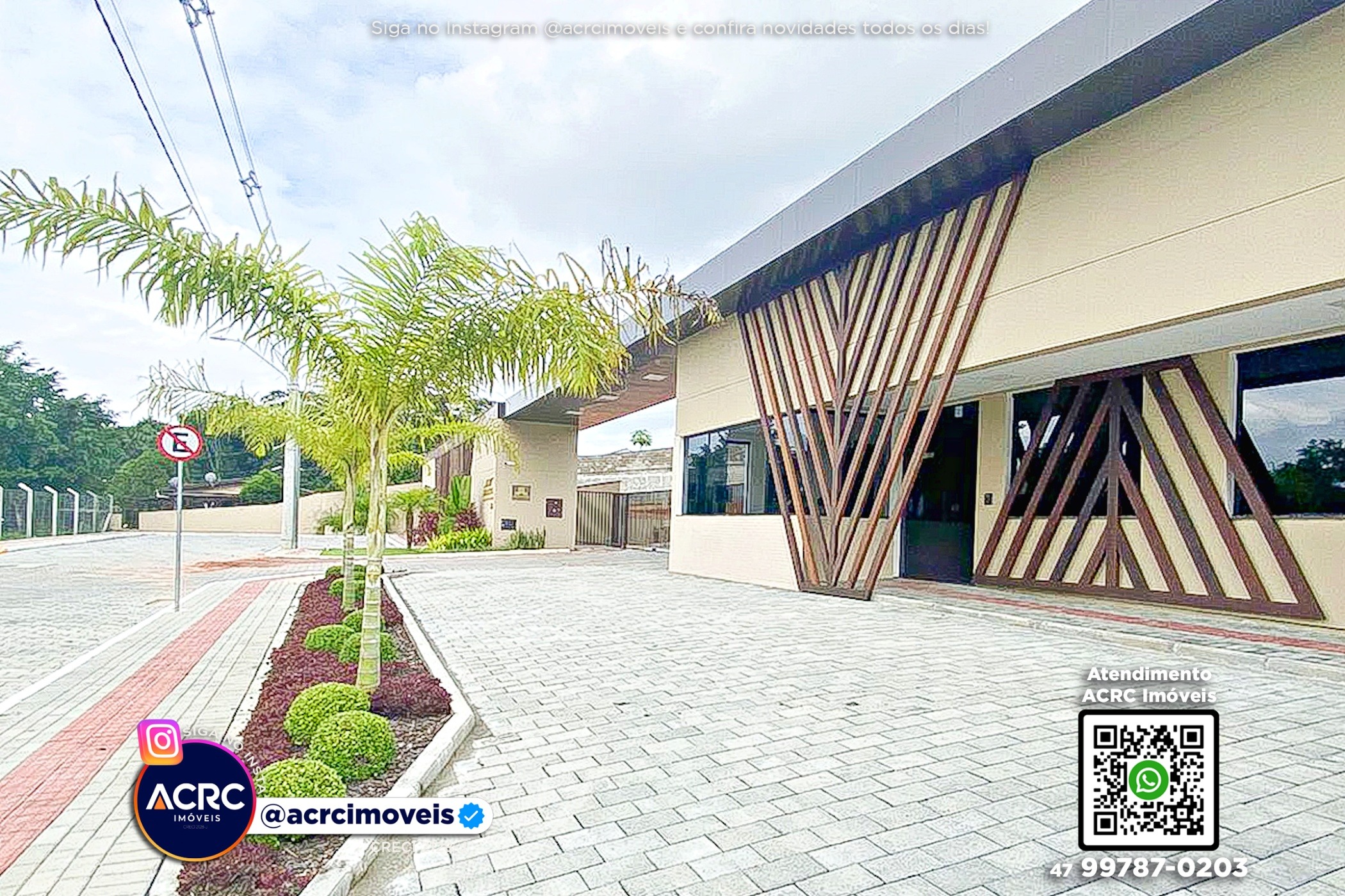 ACRC Imóveis - TE01322 - Terreno a Venda em condomínio fechado no Bairro Velha em Blumenau — foto 6