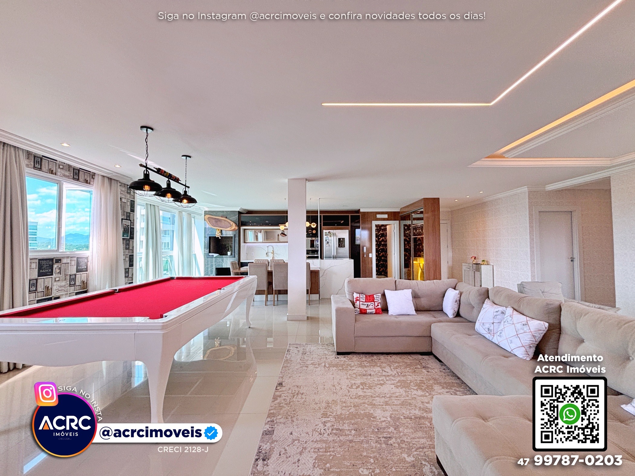 ACRC Imóveis - AP09761 - Apartamento a Venda no Bairro Nações em Indaial - foto 1