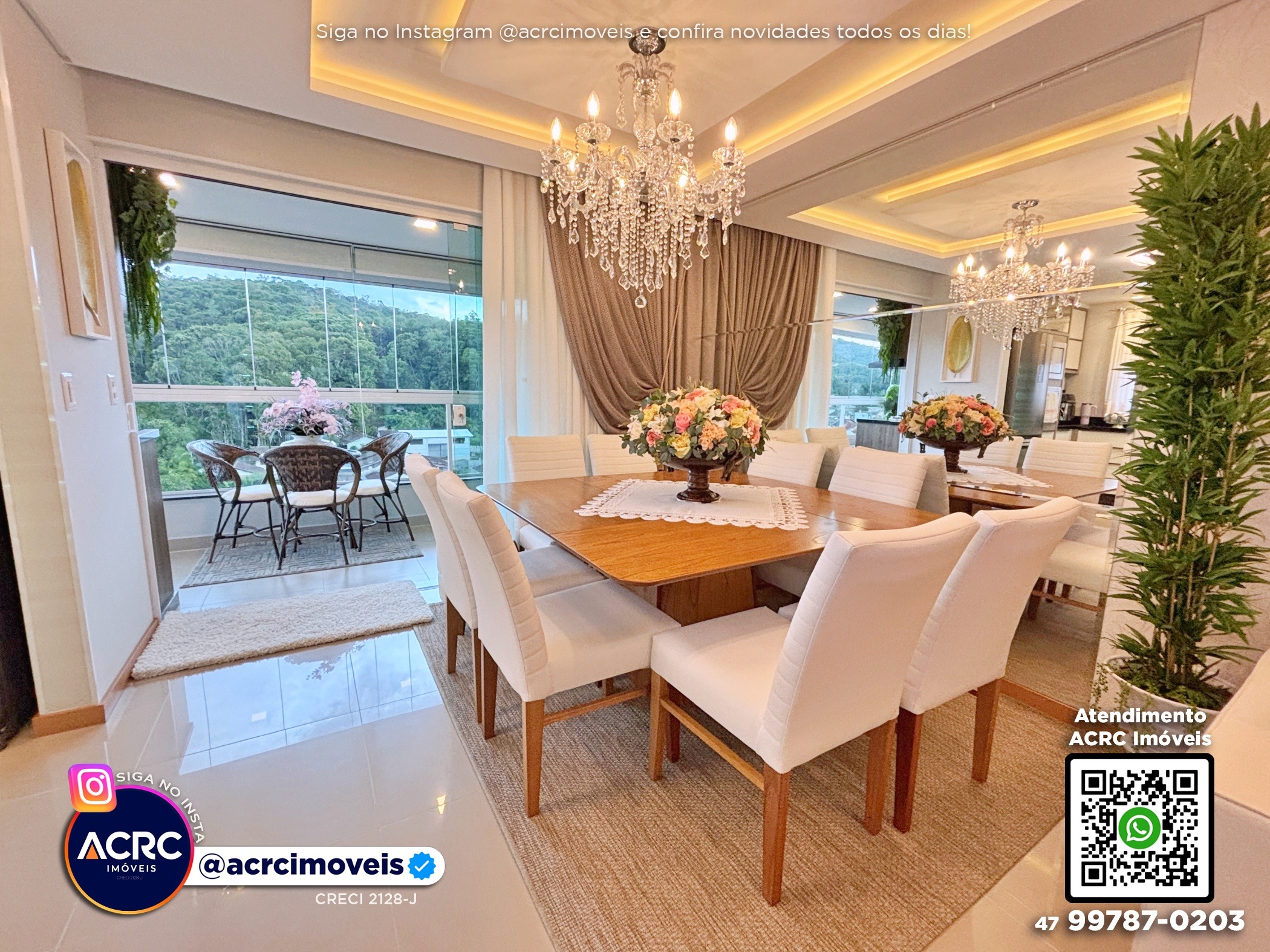 ACRC Imóveis - AP09831 - Apartamento a Venda no Bairro Itoupava Central em Blumenau — foto 2