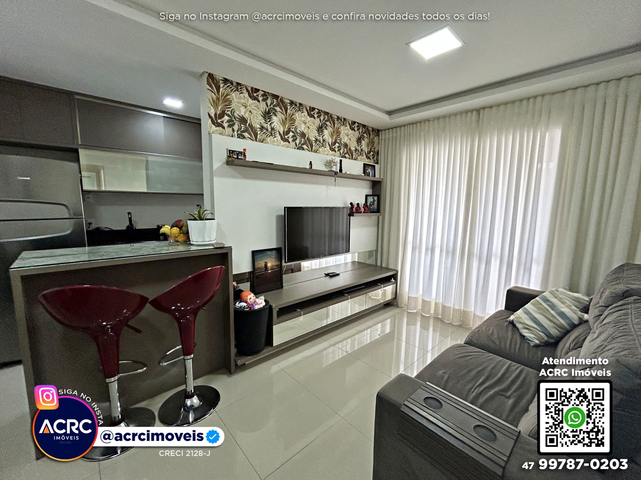 ACRC Imóveis - AP09885 - Apartamento a Venda no Bairro Fortaleza em Blumenau - foto 1