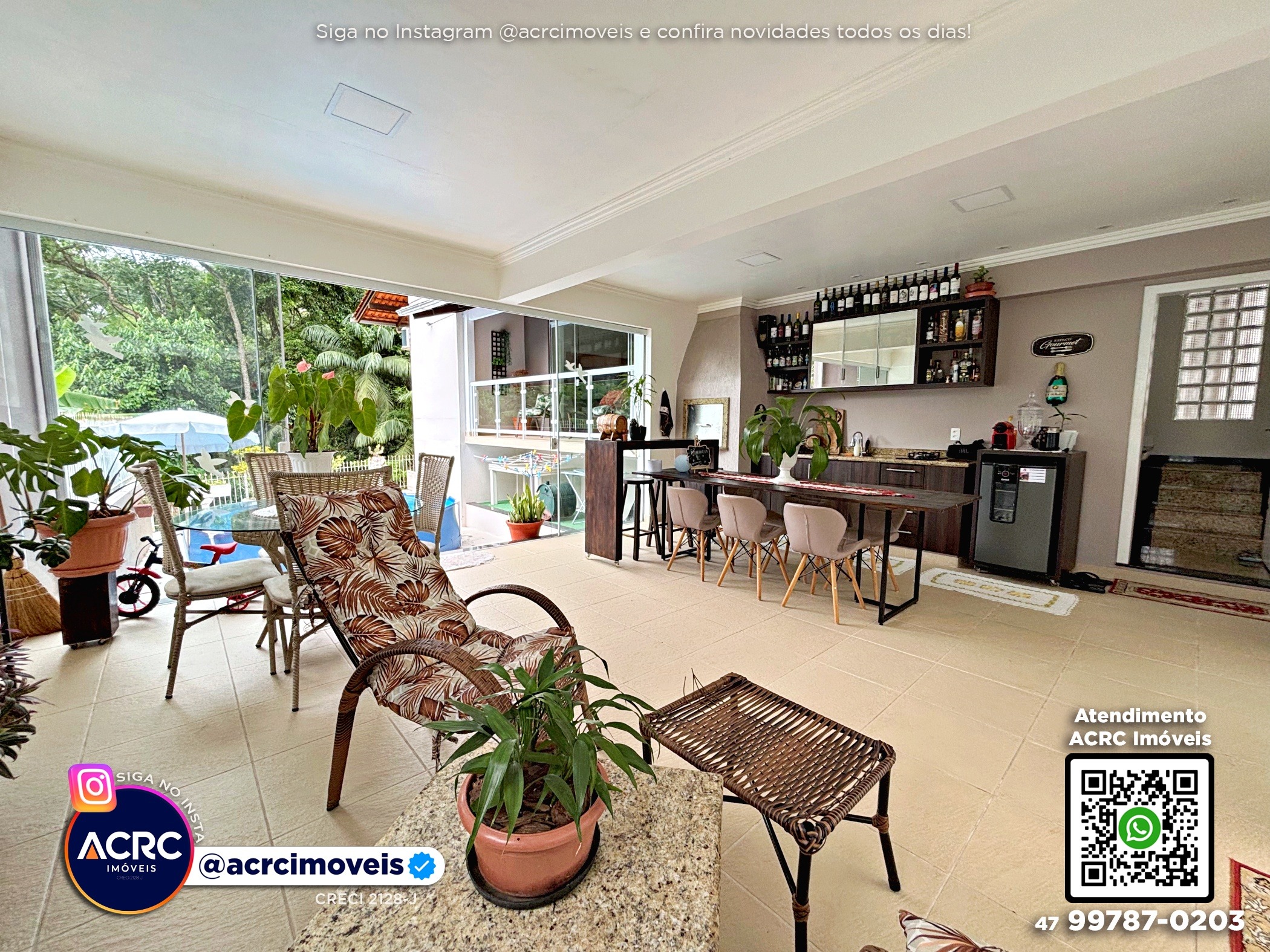 ACRC Imóveis - CA03649 - Casa a Venda no Bairro Garcia em Blumenau — foto 6