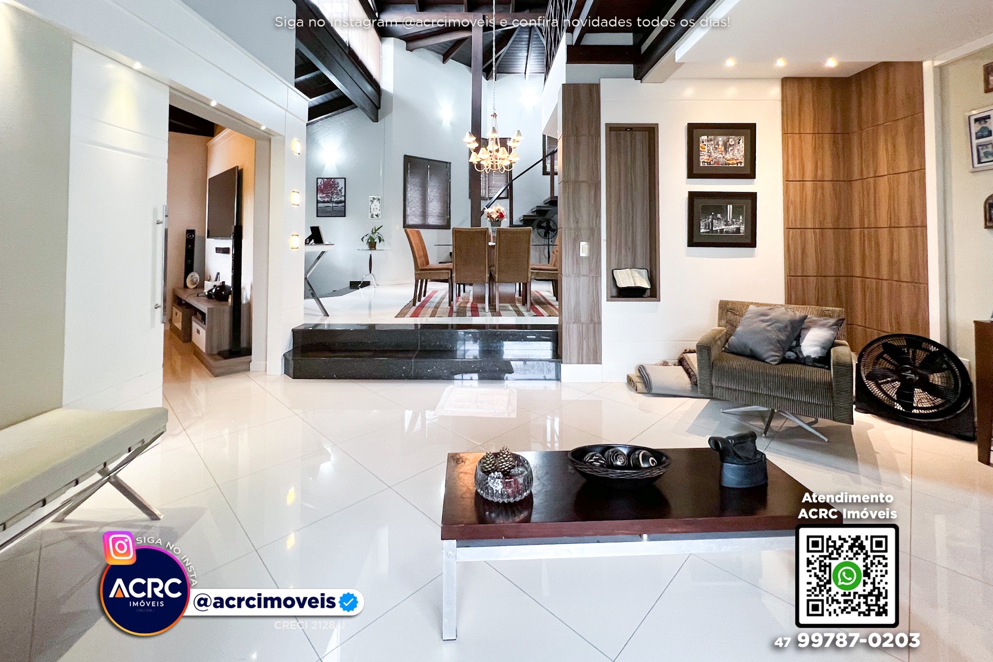 ACRC Imóveis - CA03621 - Casa de alto padrão a Venda no Bairro Itoupava Seca em Blumenau — foto 5