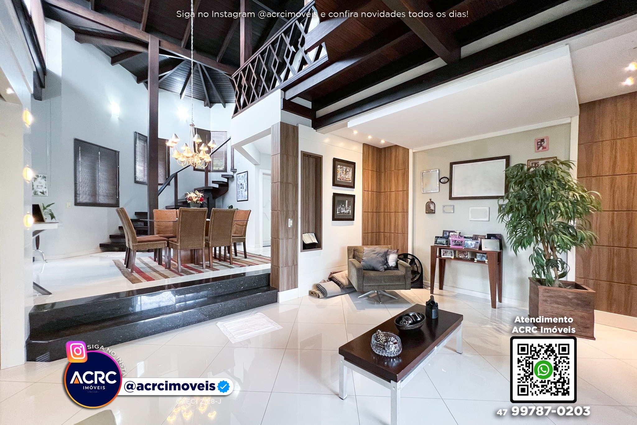 ACRC Imóveis - CA03621 - Casa de alto padrão a Venda no Bairro Itoupava Seca em Blumenau — foto 4